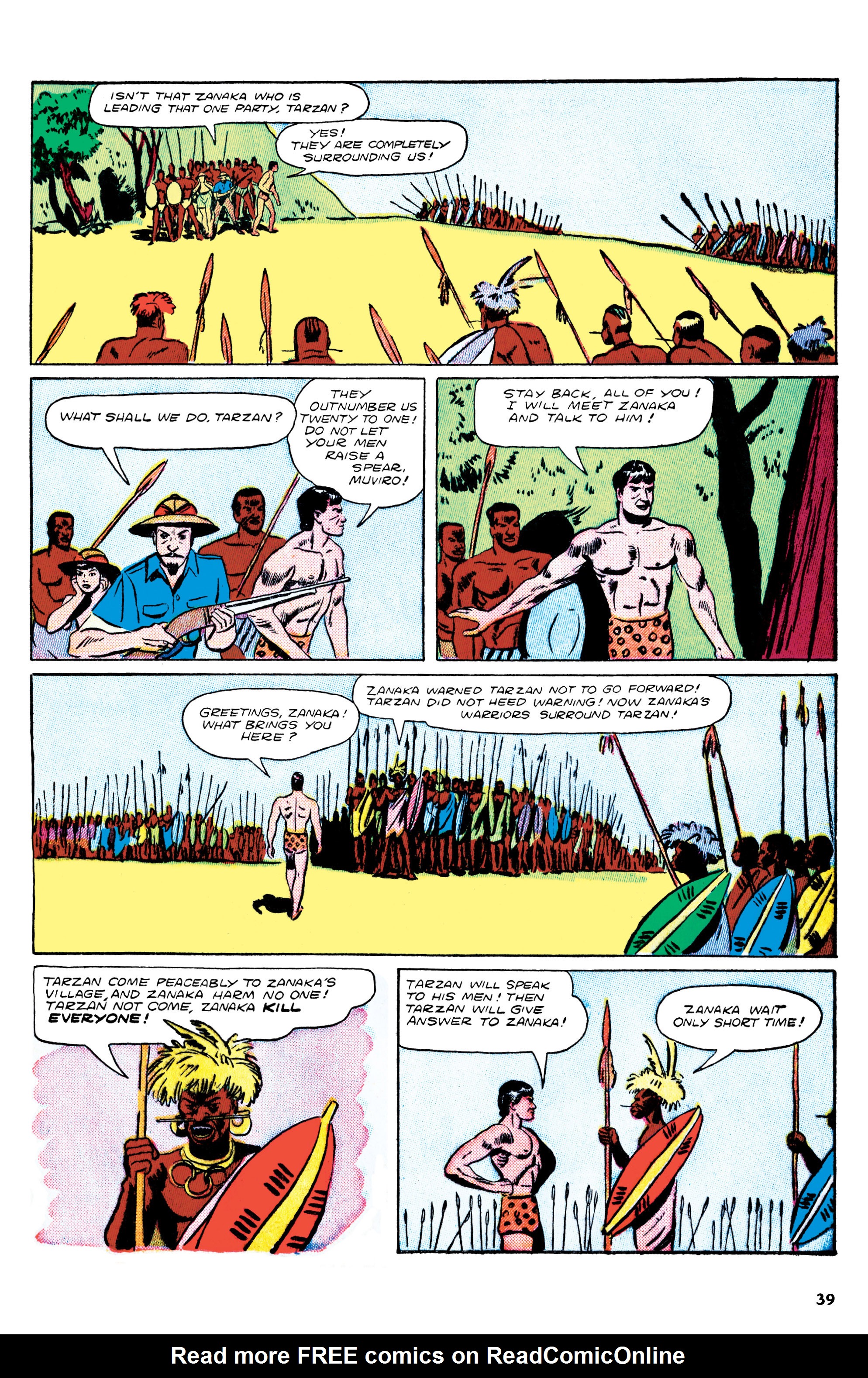 Read online Edgar Rice Burroughs Tarzan: The Jesse Marsh Years Omnibus comic -  Issue # TPB (Part 1) - 40