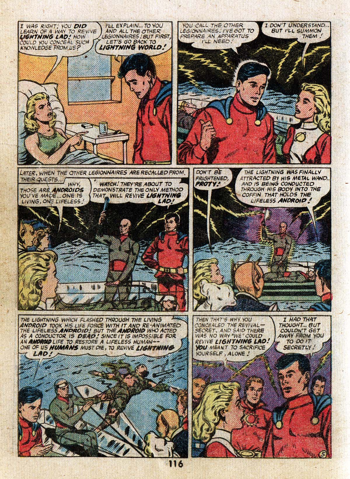 Read online Adventure Comics (1938) comic -  Issue #500 - 116