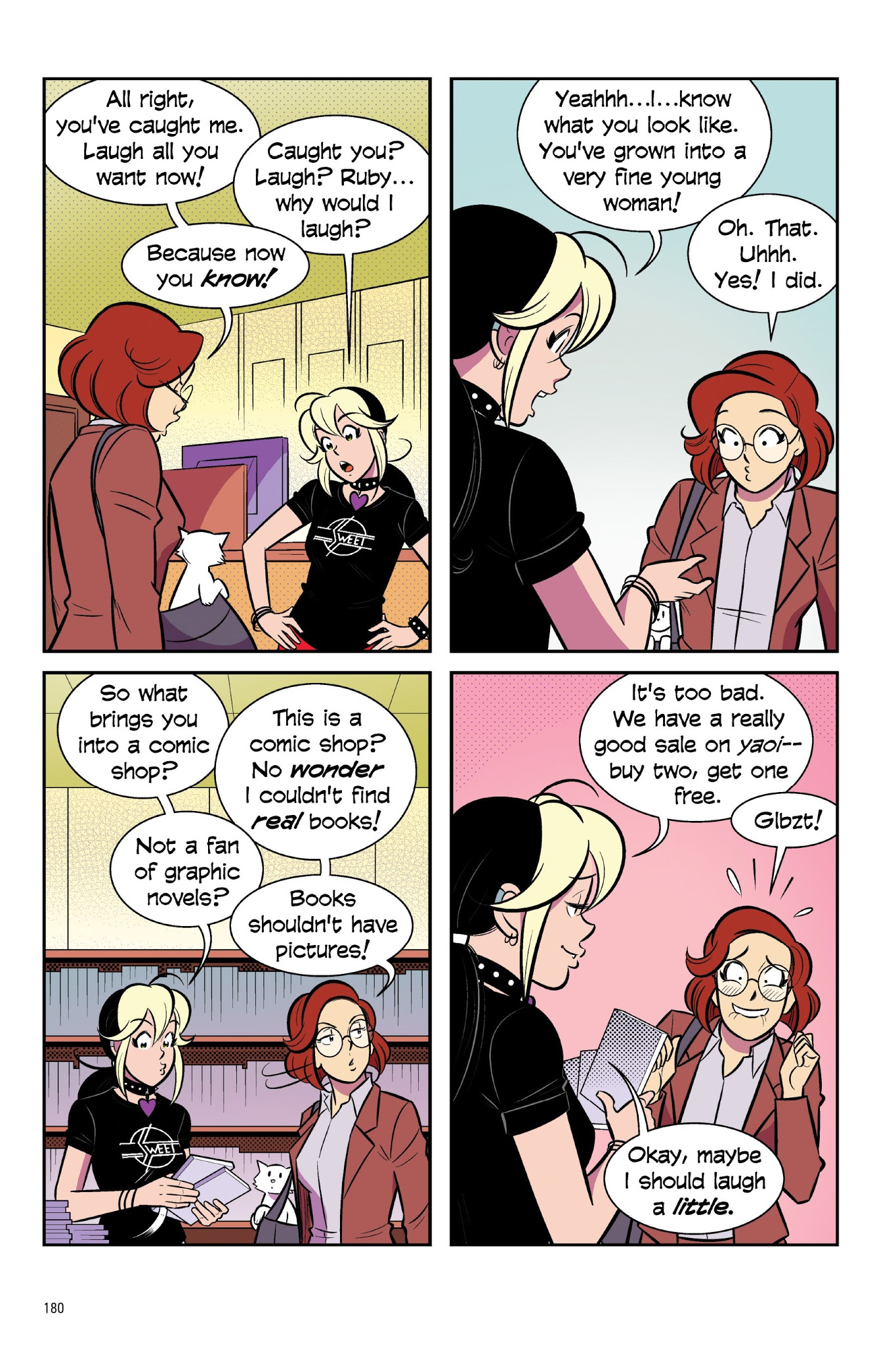 Read online The Secret Loves of Geek Girls comic -  Issue # TPB - 181