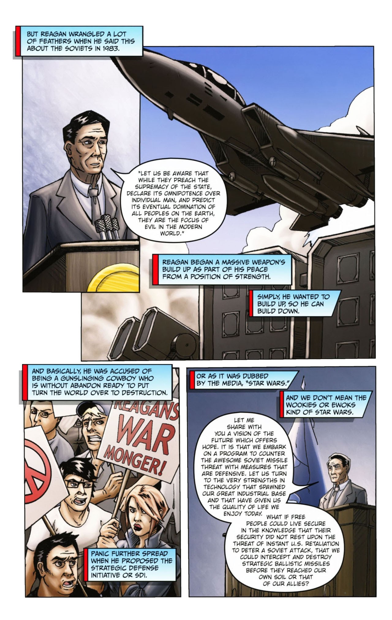 Read online Political Power: Ronald Reagan comic -  Issue # Full - 30