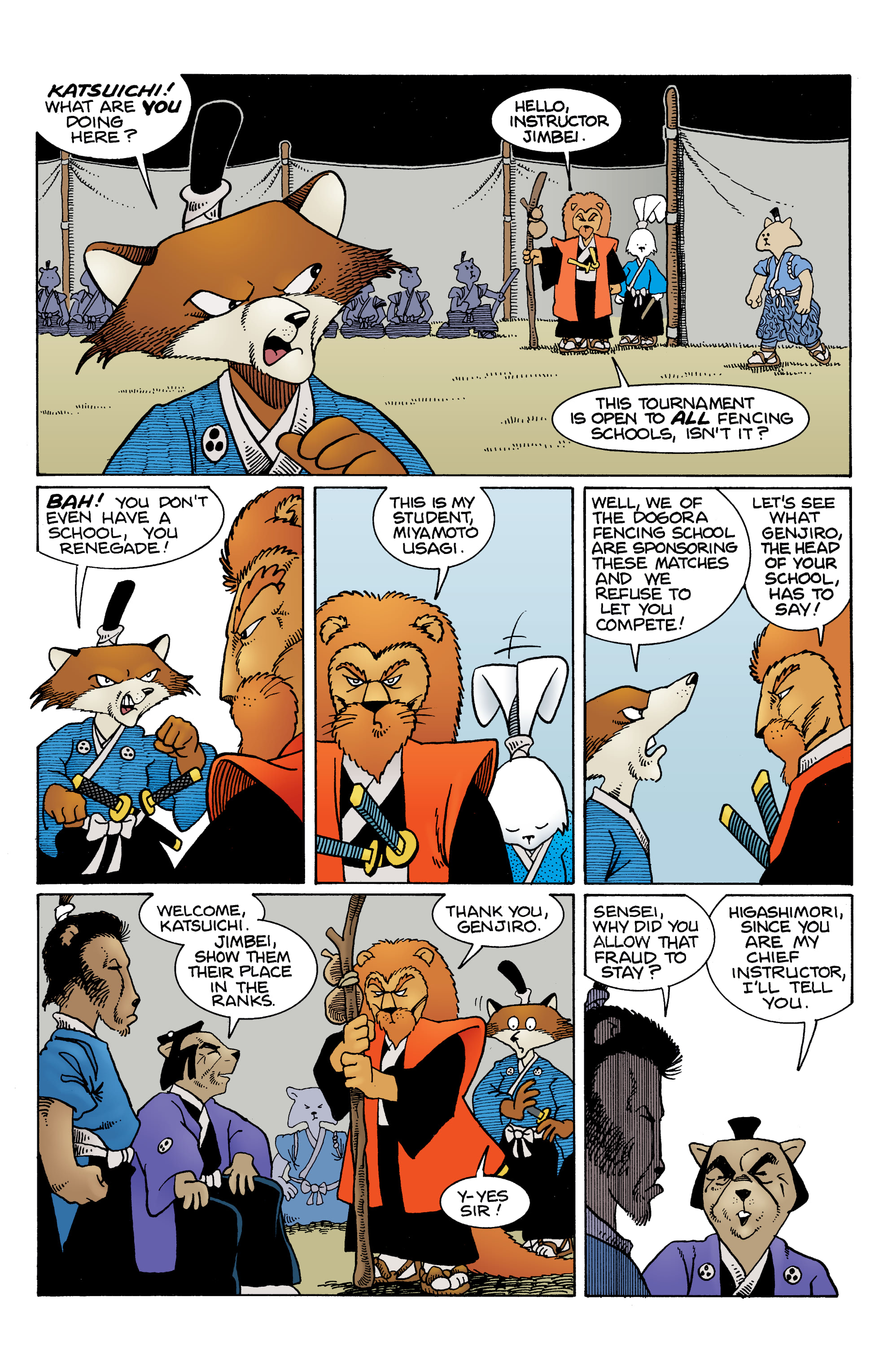 Read online Usagi Yojimbo Color Classics comic -  Issue #2 - 15