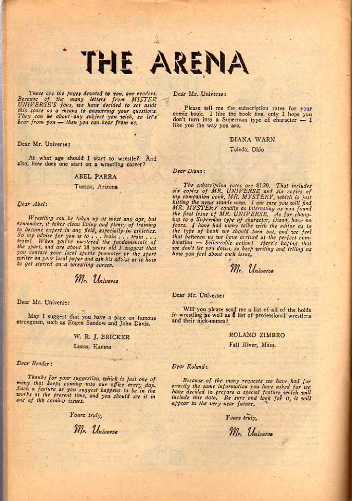 Read online Mister Universe (1951) comic -  Issue #2 - 29