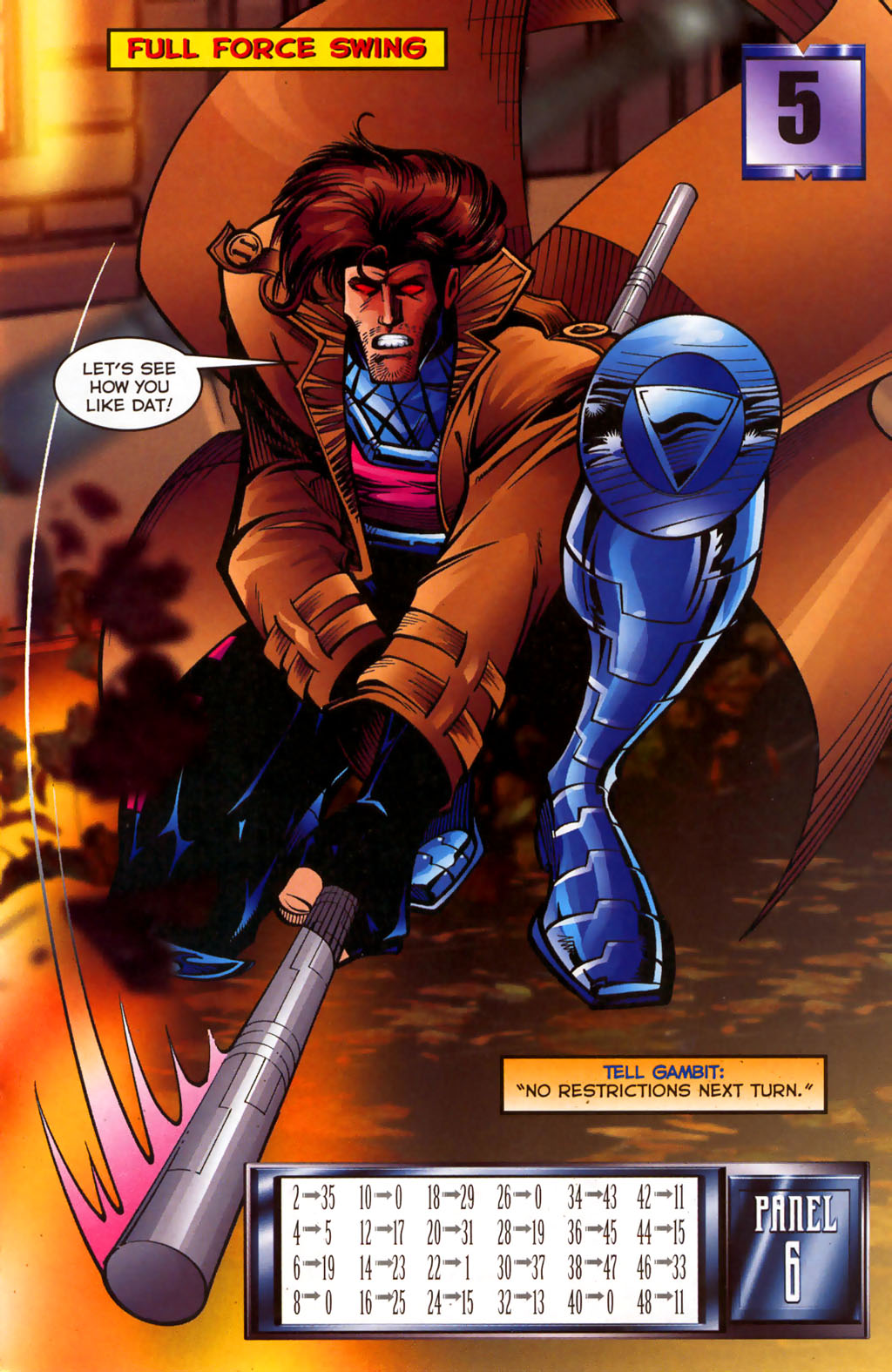 Read online Gambit Battlebook: Streets Of Fire comic -  Issue # Full - 5