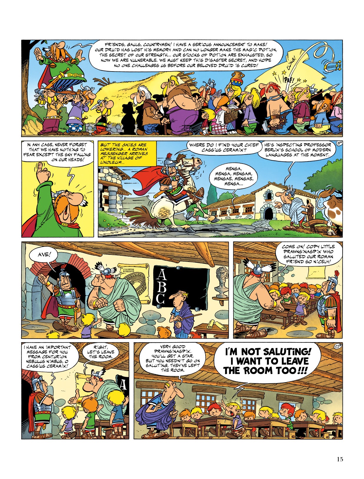 Read online Asterix comic -  Issue #7 - 16