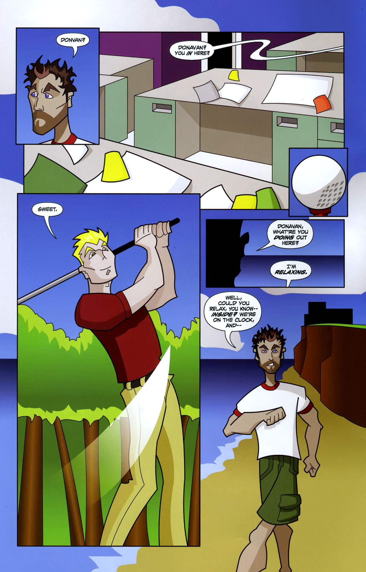 Read online Back To Mysterious Island comic -  Issue #1 - 4