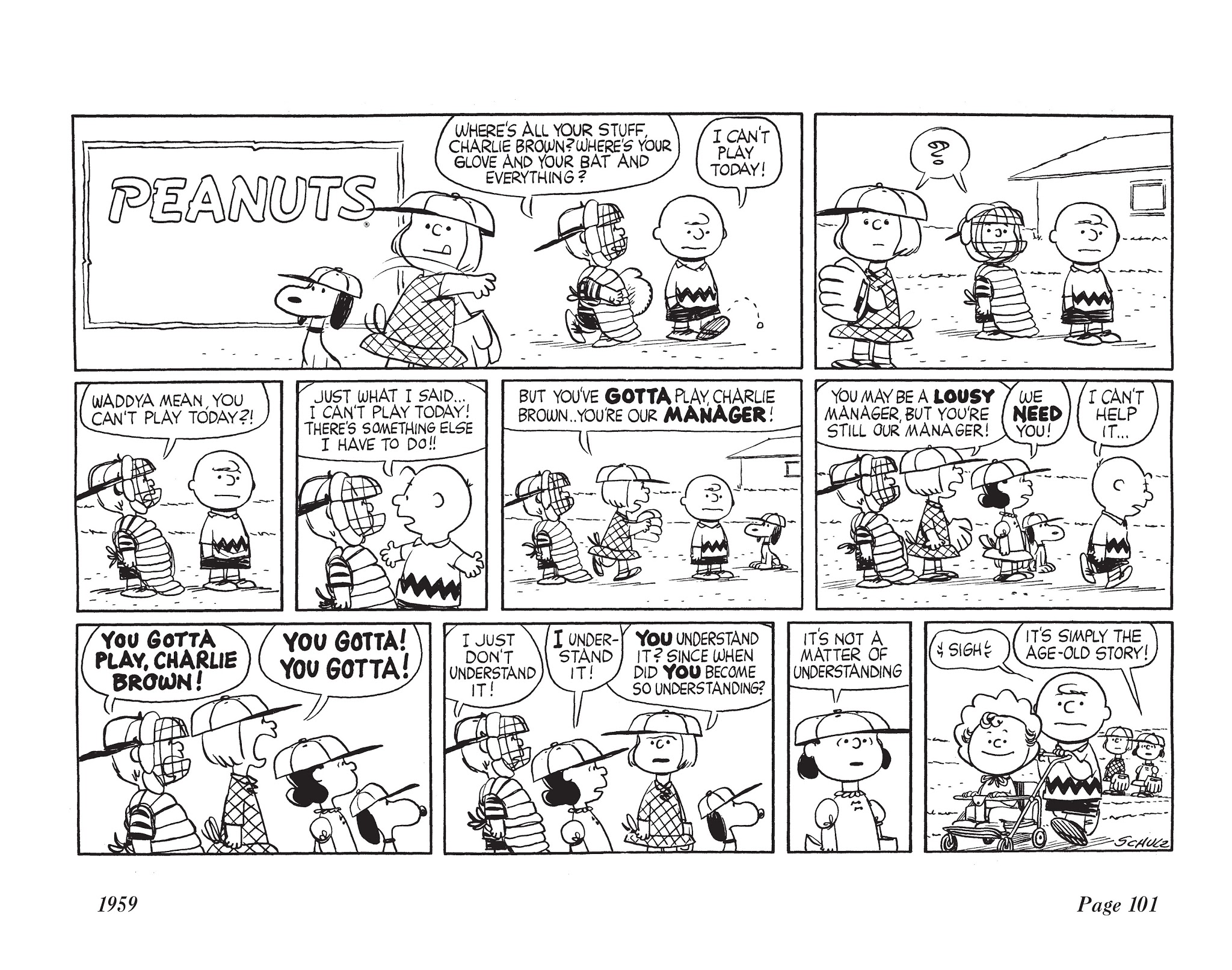 Read online The Complete Peanuts comic -  Issue # TPB 5 - 117