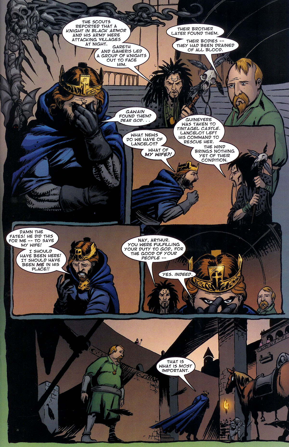 Read online Dracula vs King Arthur comic -  Issue #3 - 13