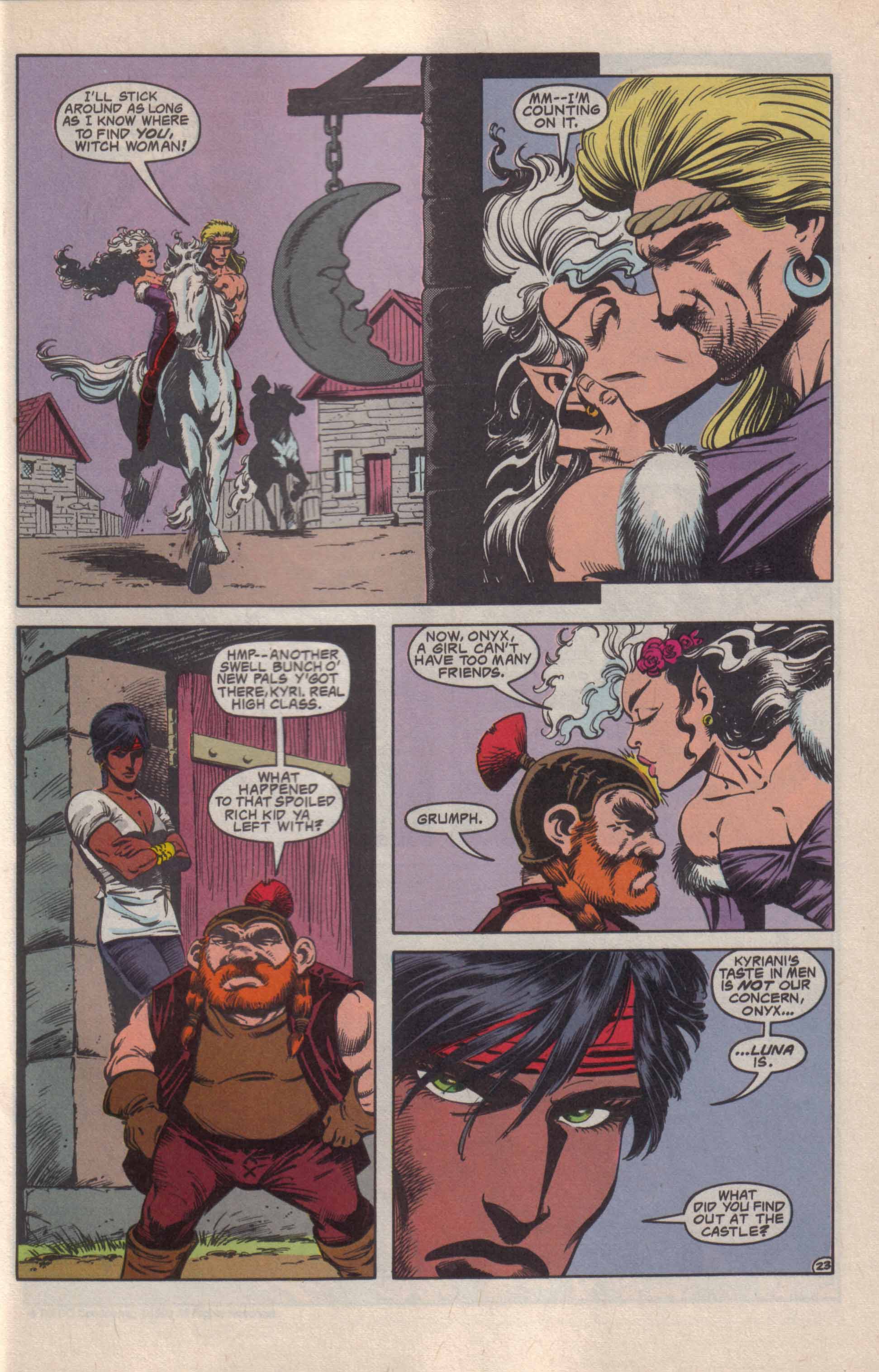 Read online Advanced Dungeons & Dragons comic -  Issue #20 - 24