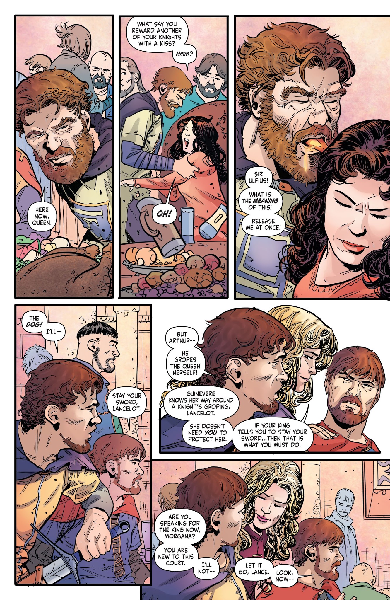 Read online Unholy Grail comic -  Issue #4 - 5