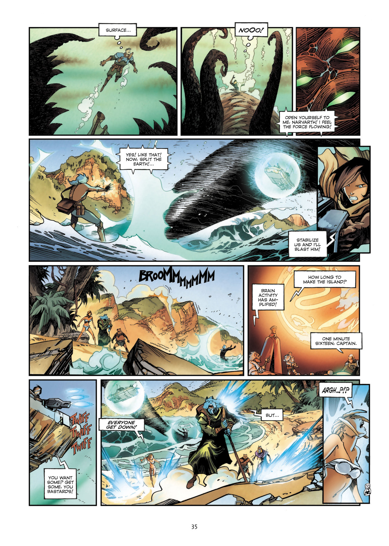 Read online Ythaq comic -  Issue #9 - 36