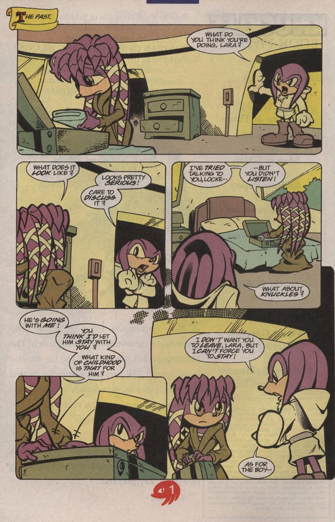 Read online Knuckles the Echidna comic -  Issue #20 - 4