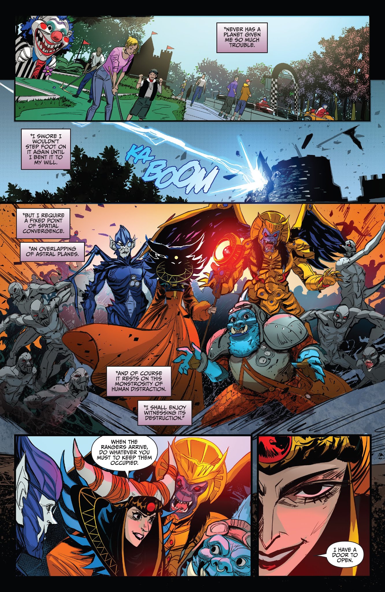 Read online Saban's Go Go Power Rangers comic -  Issue #13 - 13