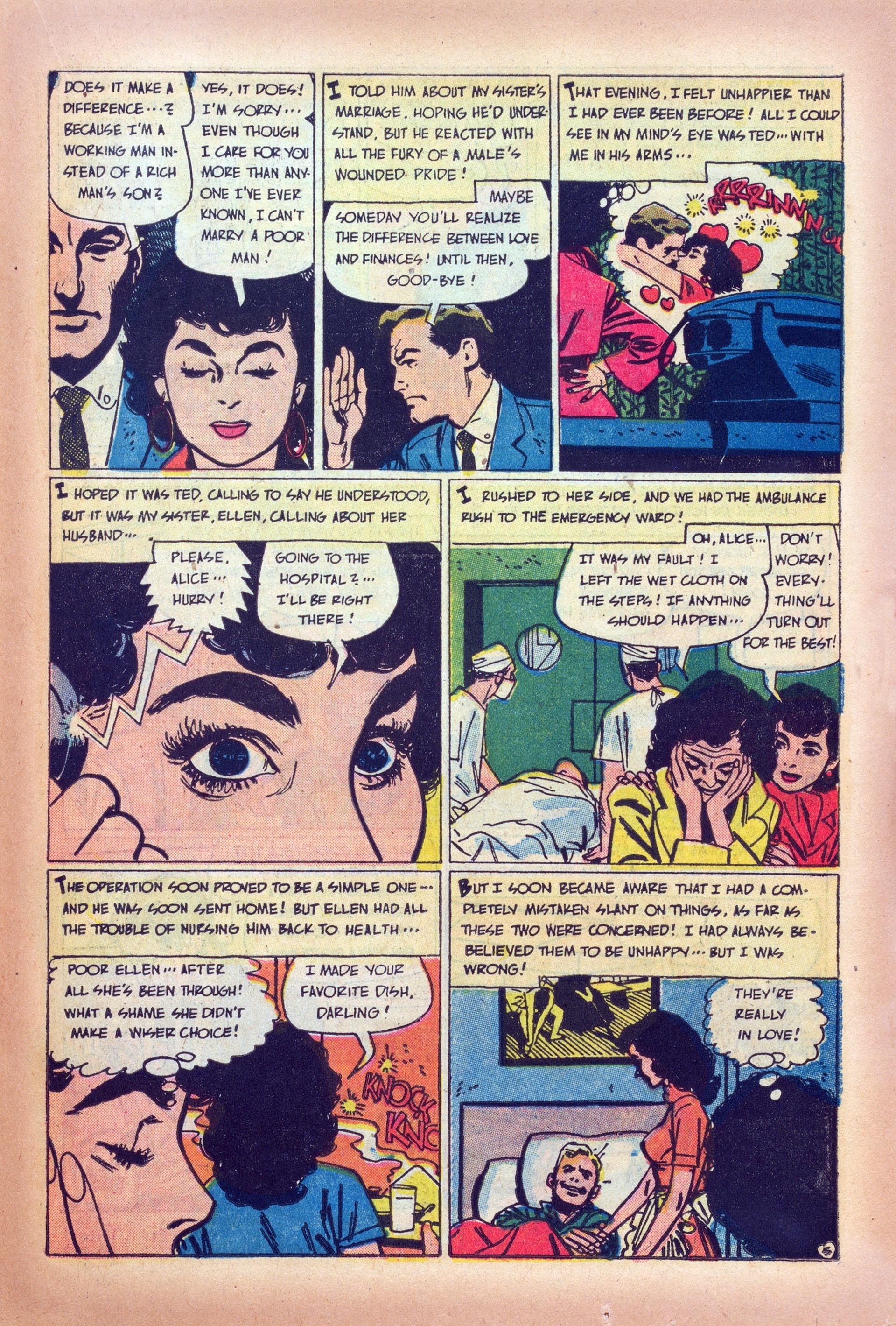 Read online Love Romances comic -  Issue #49 - 23