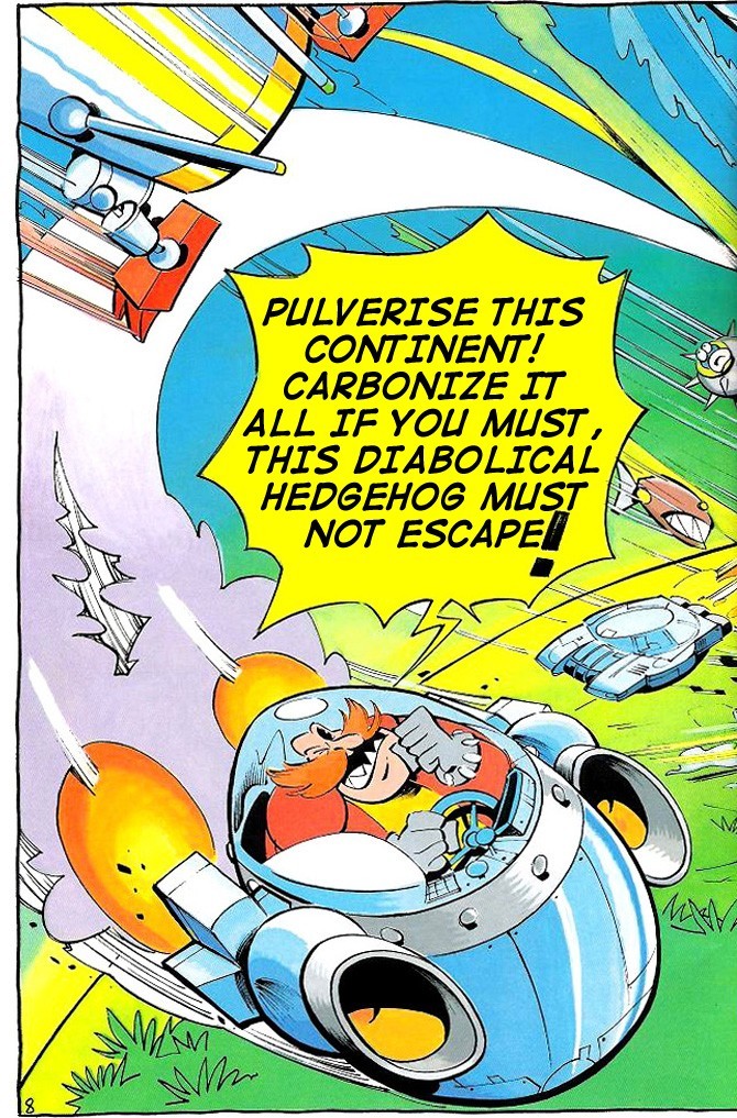 Read online Sonic Adventures: Dans Les Griffes De Robotnik comic -  Issue # Full - 11