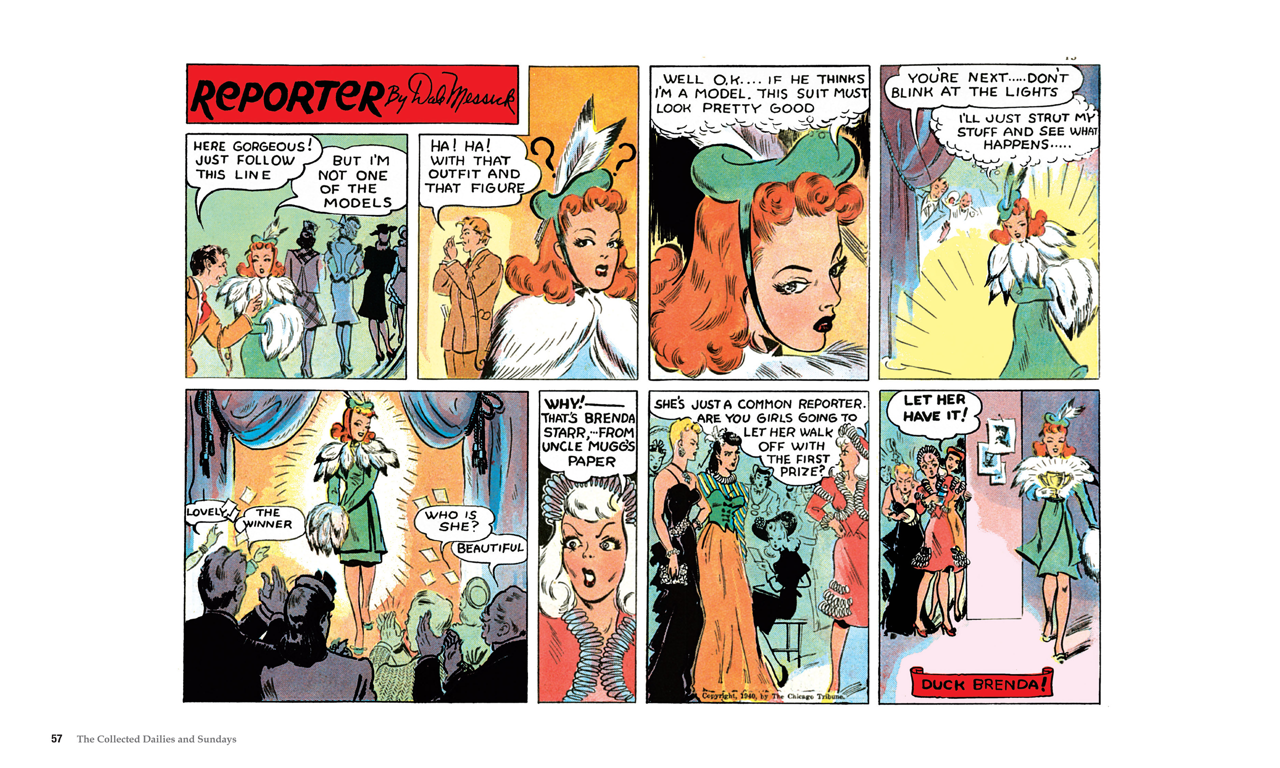 Read online Brenda Starr, Reporter: The Collected Dailies and Sundays comic -  Issue # TPB (Part 1) - 58