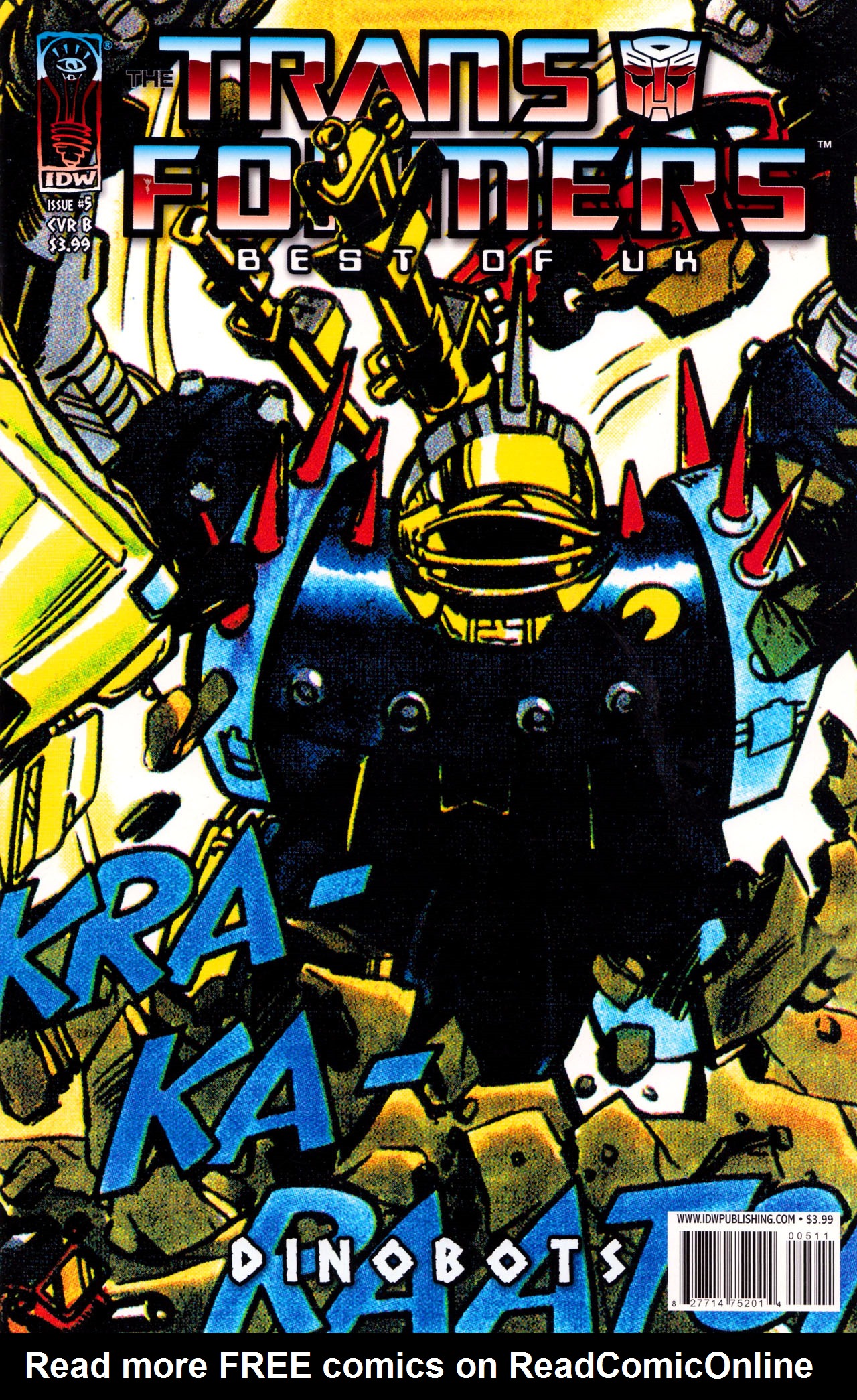 Read online The Transformers: Best of UK: Dinobots comic -  Issue #5 - 1