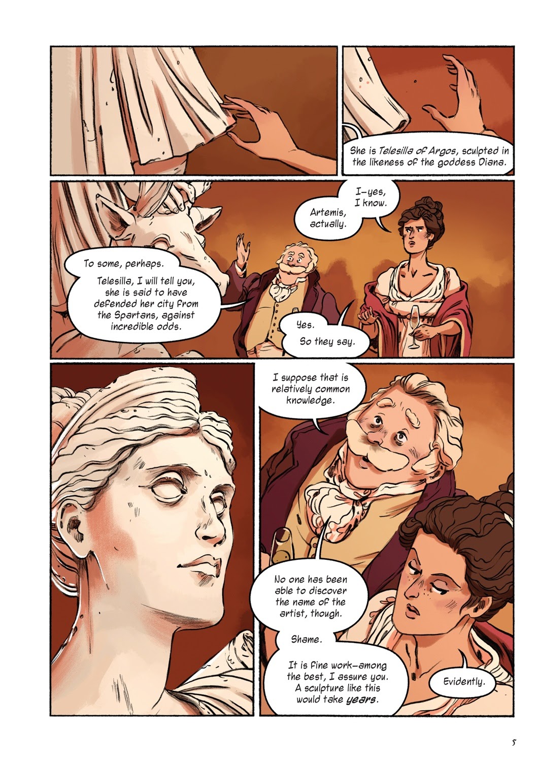 Read online Delilah Dirk and the Pillars of Hercules comic -  Issue # TPB (Part 1) - 10
