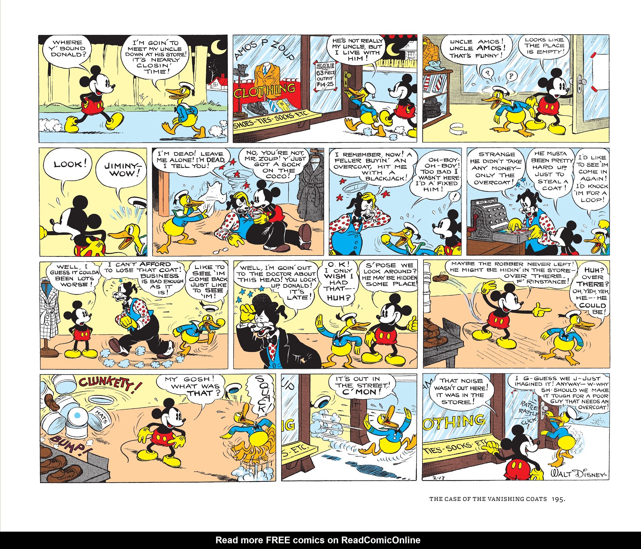 Read online Walt Disney's Mickey Mouse Color Sundays comic -  Issue # TPB 1 (Part 2) - 95