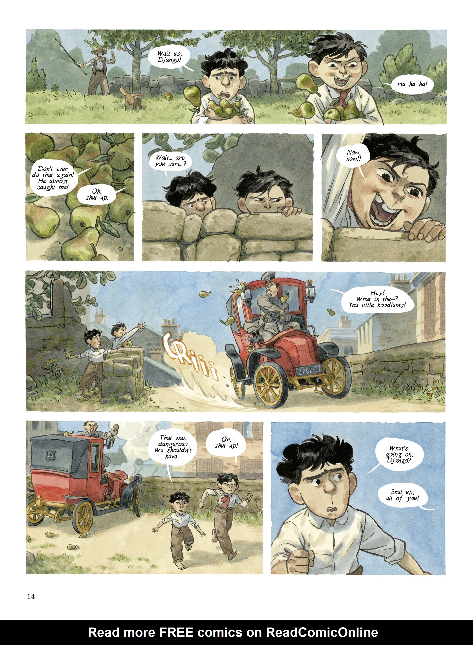 Read online Django: Hand On Fire comic -  Issue # TPB - 14