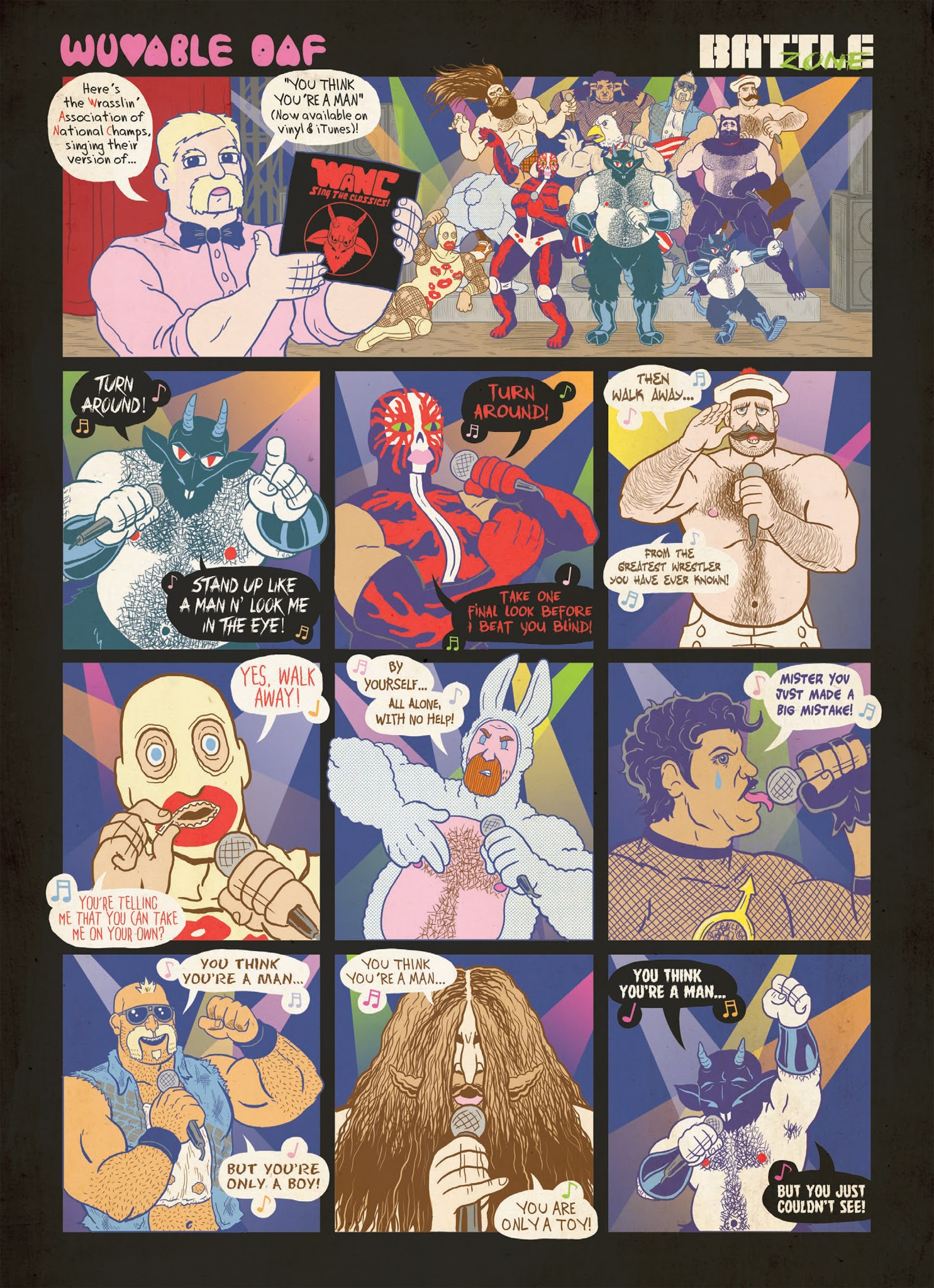 Read online Wuvable Oaf: Blood & Metal comic -  Issue # TPB - 18