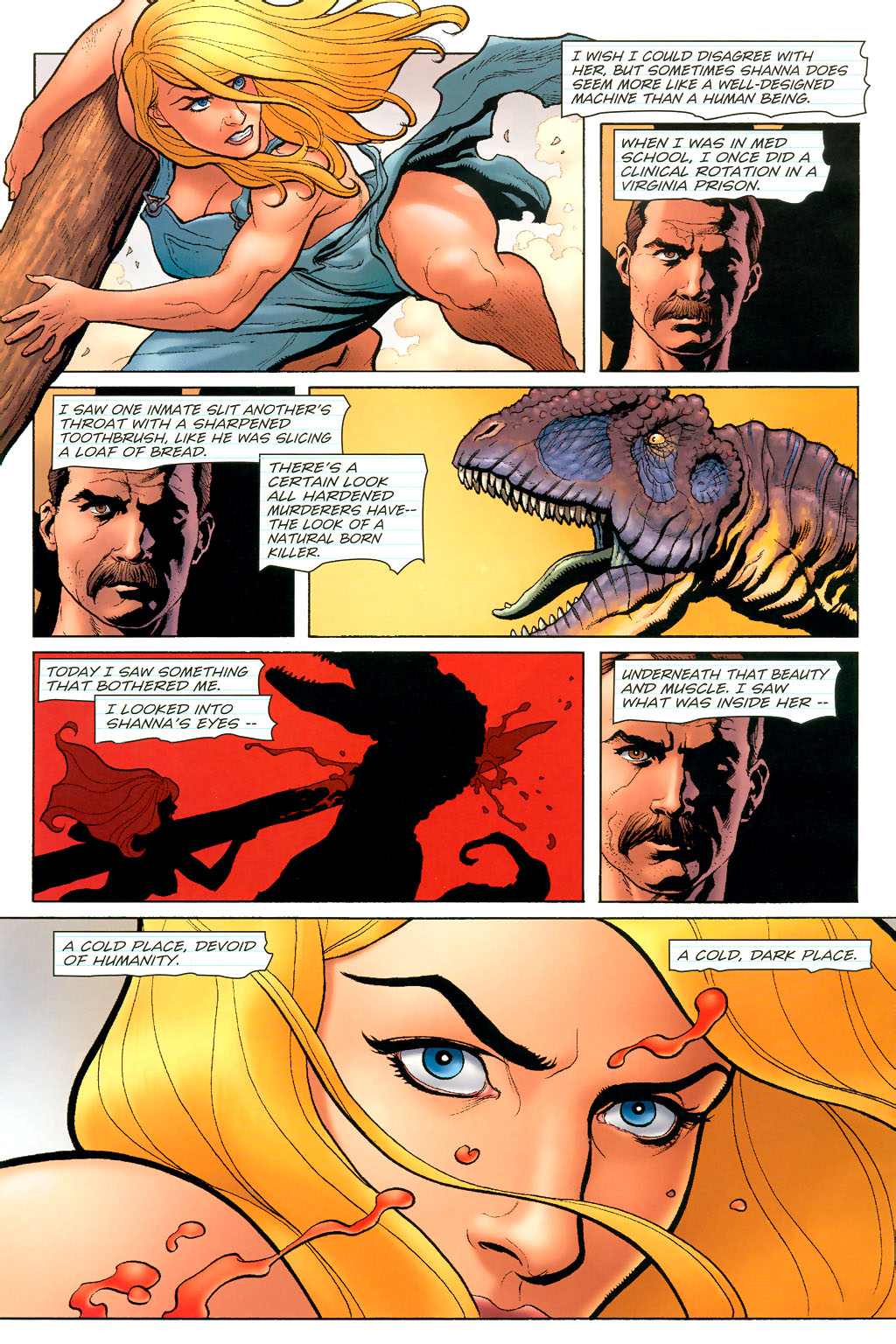 Read online Shanna, the She-Devil (2005) comic -  Issue #2 - 7