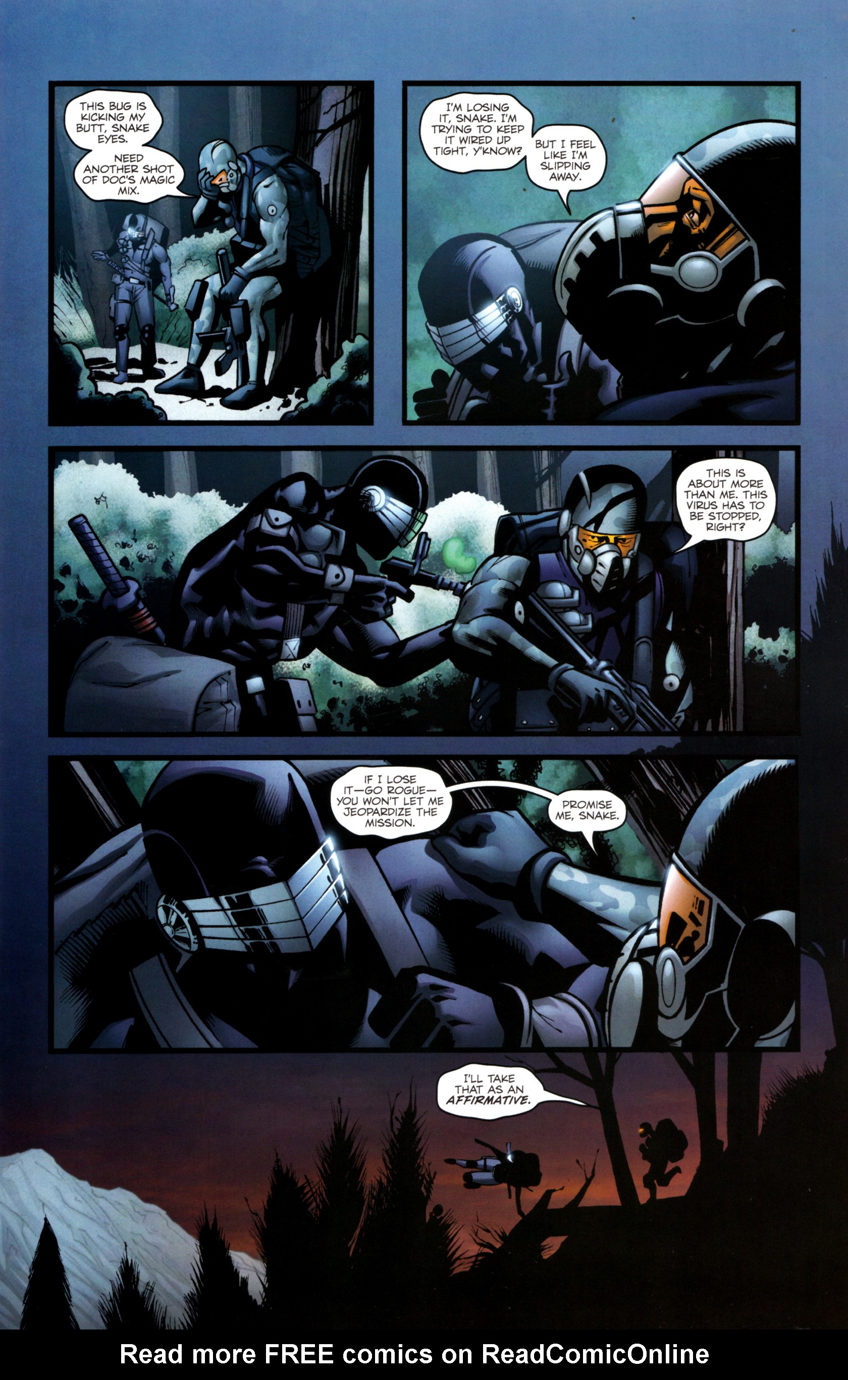 Read online G.I. Joe: Snake Eyes comic -  Issue #7 - 6
