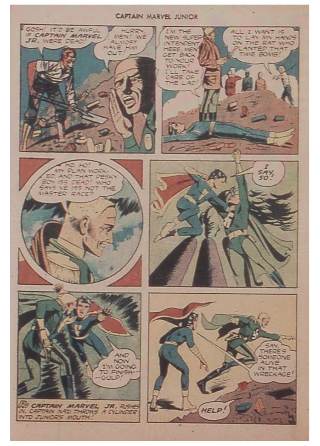 Read online Captain Marvel, Jr. comic -  Issue #15 - 44