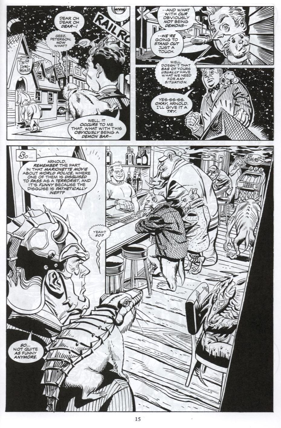 Read online Soulsearchers and Company comic -  Issue #69 - 16