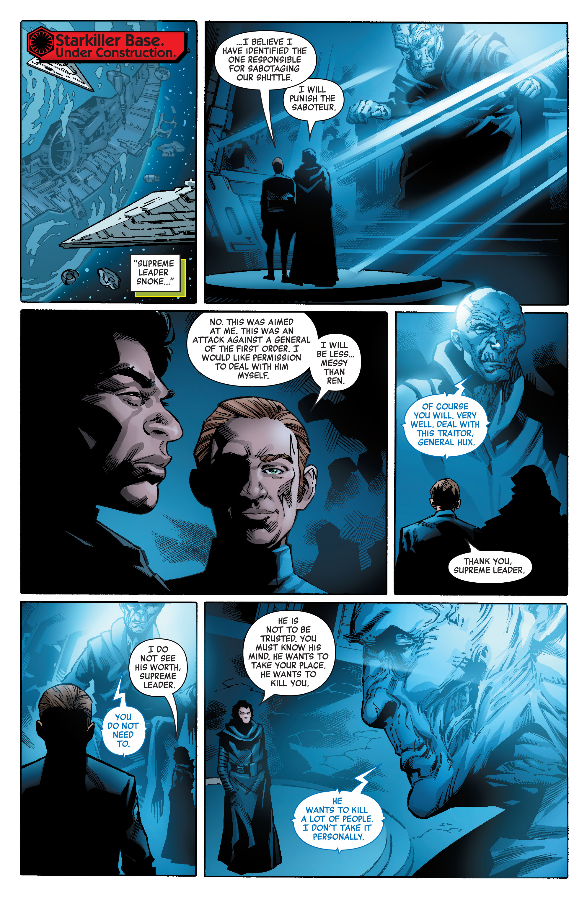 Read online Star Wars: Age Of Resistance comic -  Issue # General Hux - 19