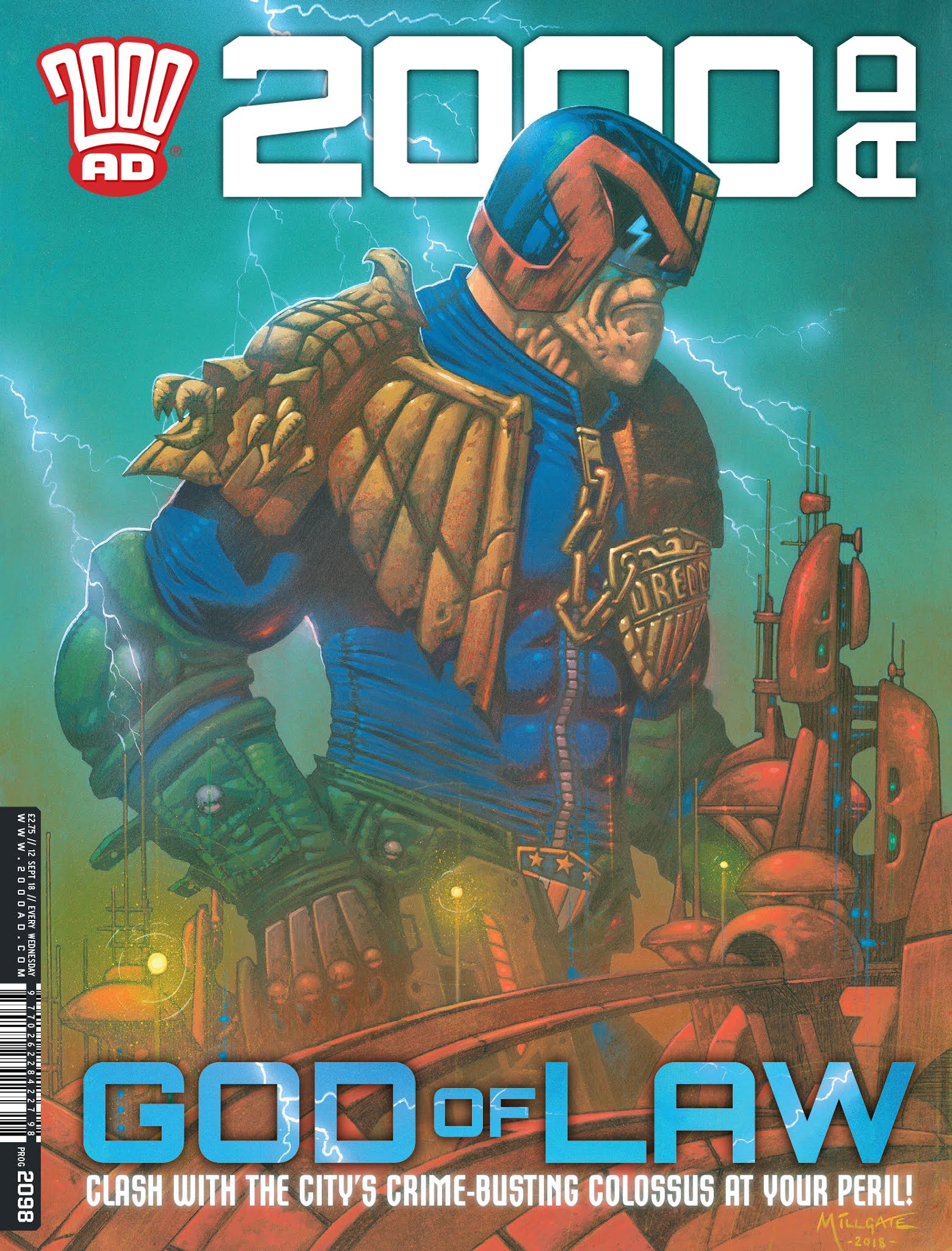 Read online 2000 AD comic -  Issue #2098 - 1
