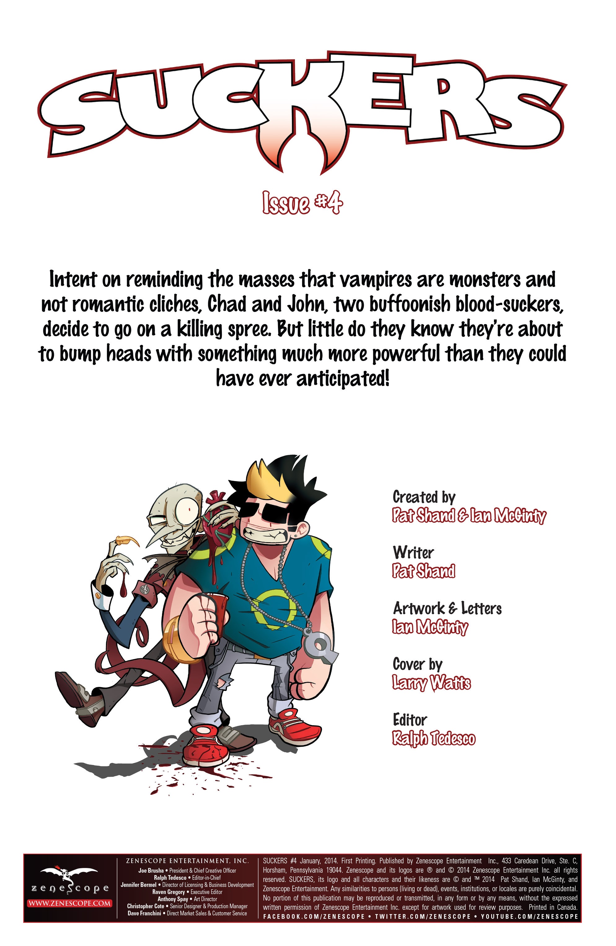 Read online Suckers comic -  Issue #4 - 2