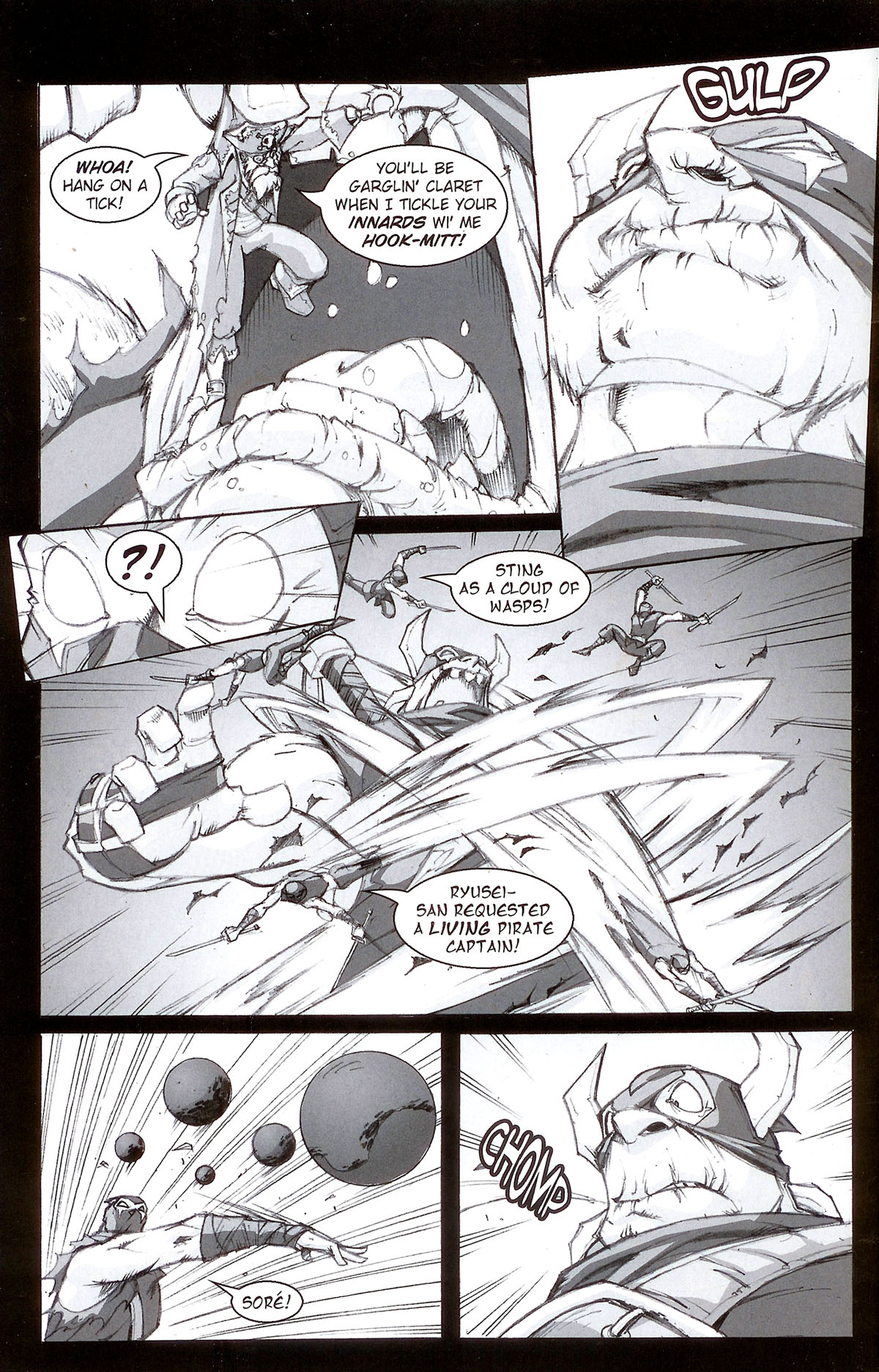 Read online Pirates vs. Ninjas comic -  Issue #3 - 19