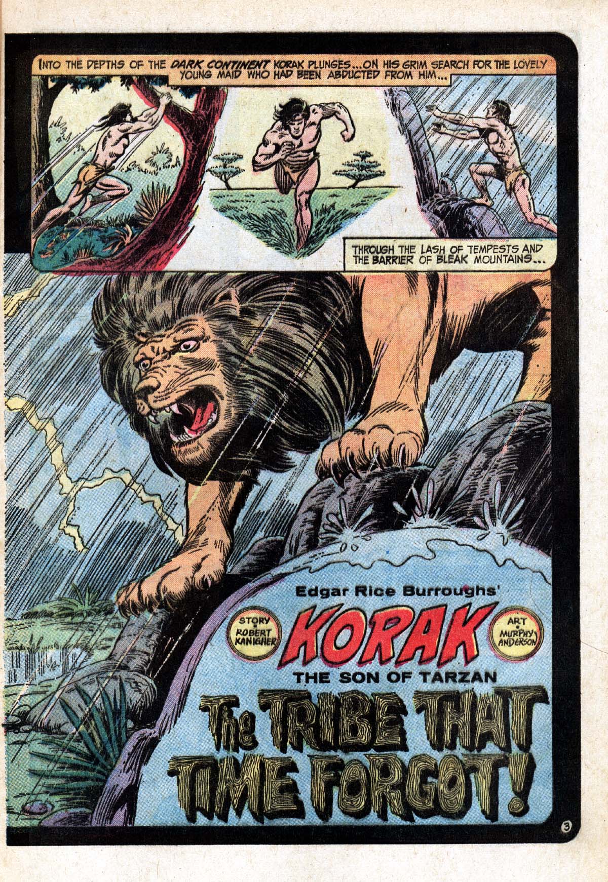 Read online Korak, Son of Tarzan (1972) comic -  Issue #53 - 3