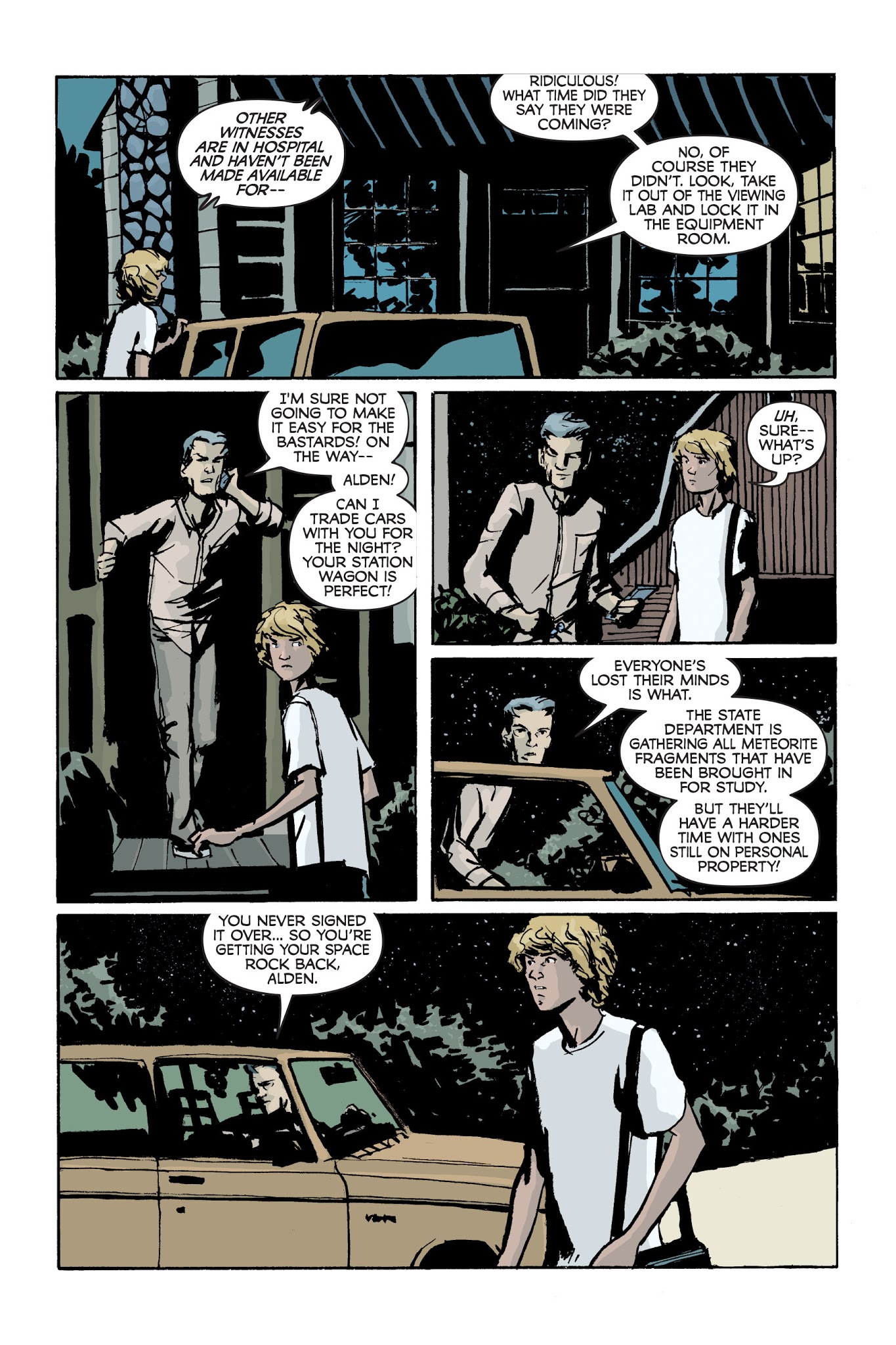 Read online Meteor Men comic -  Issue # TPB - 74