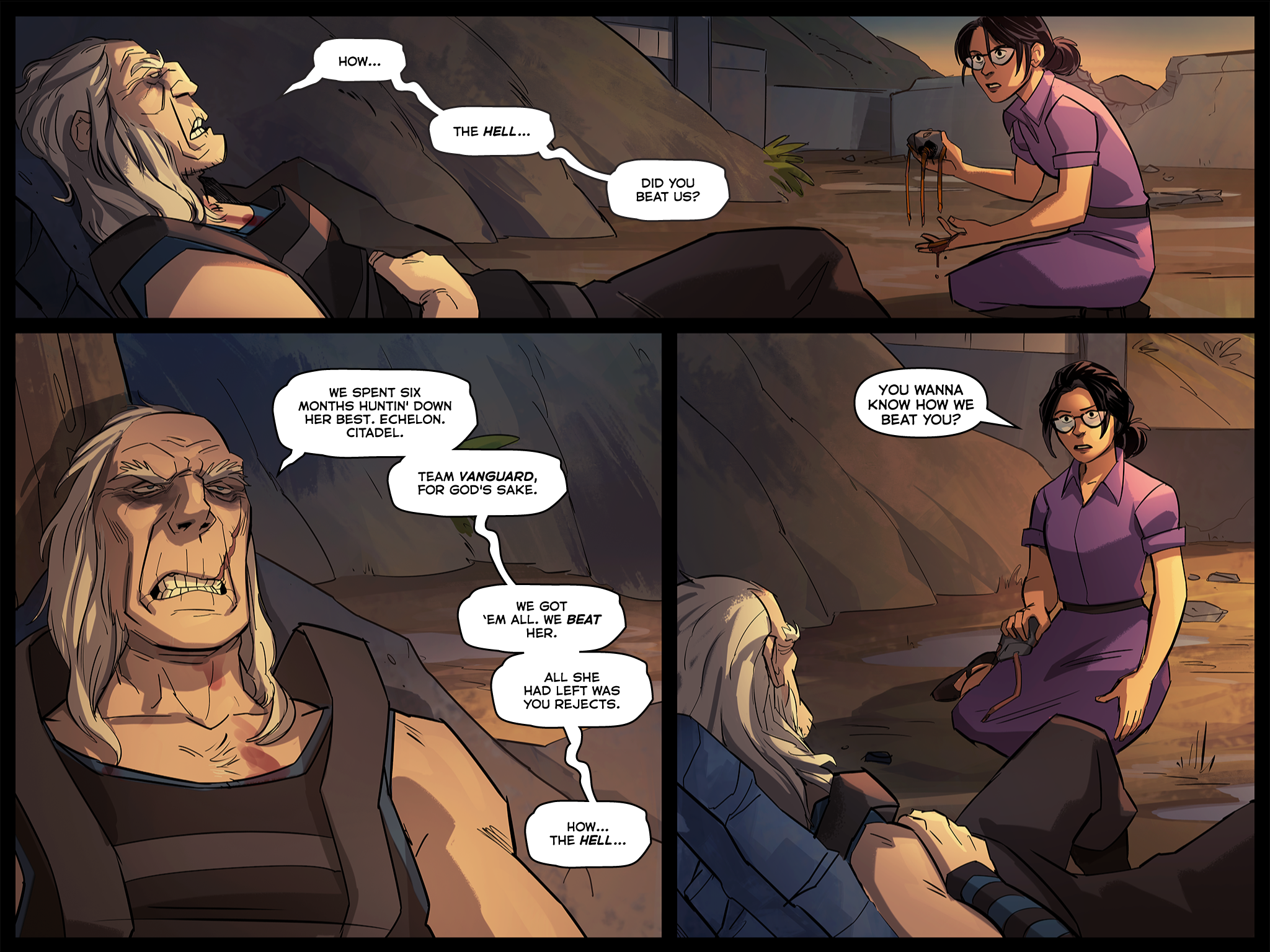 Read online Team Fortress 2 comic -  Issue #6 - 252