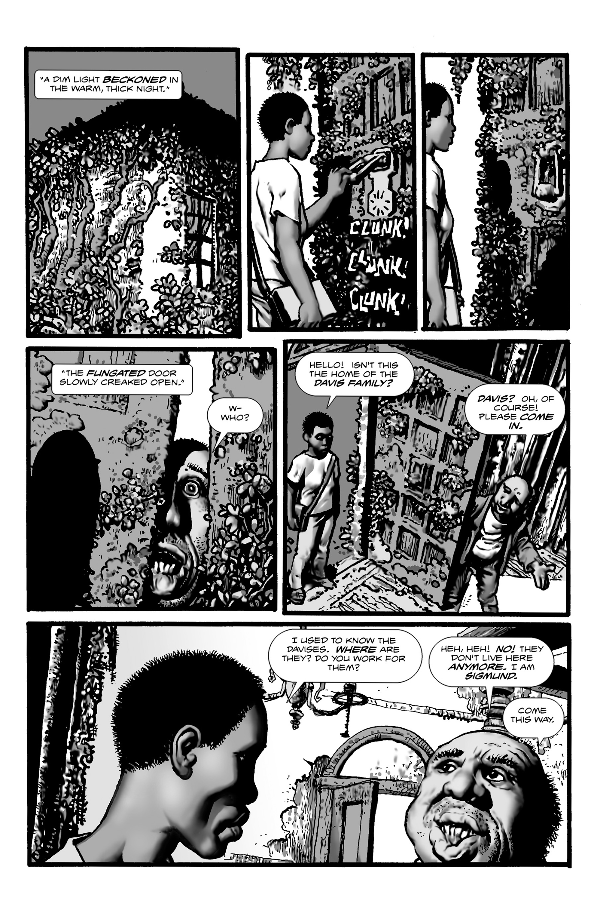 Read online Shadows on the Grave comic -  Issue #3 - 4