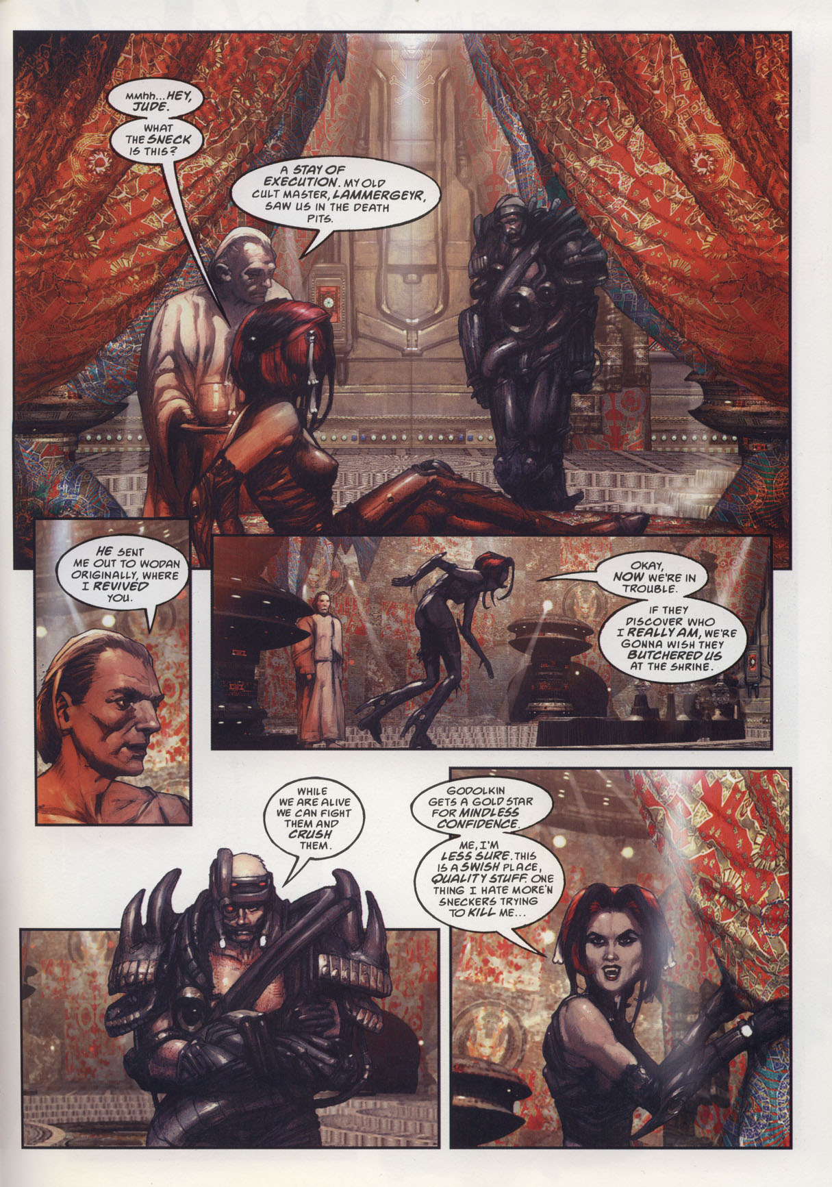 Read online Durham Red: The Scarlet Cantos comic -  Issue # TPB - 59