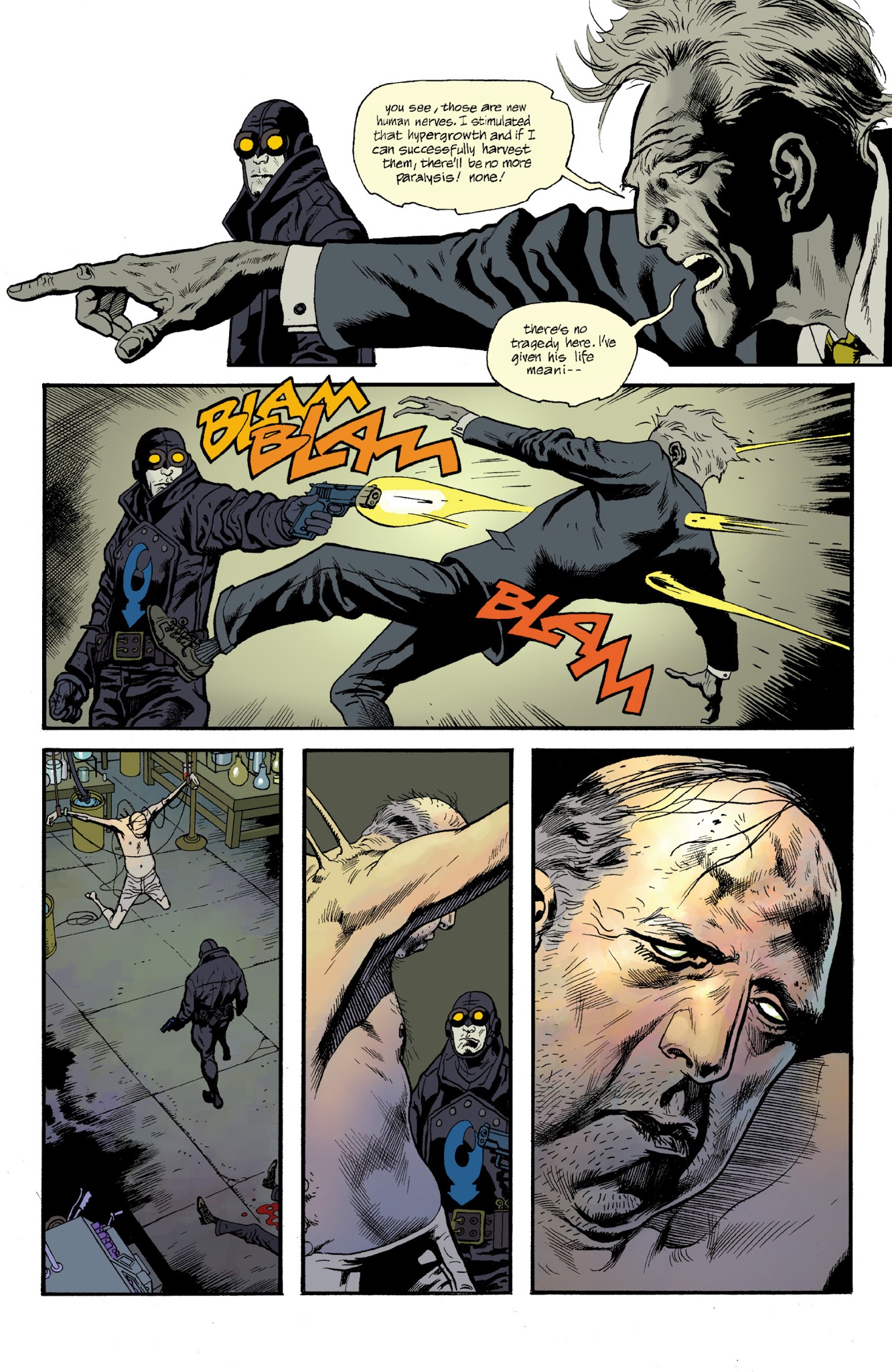 Read online Lobster Johnson: Satan Smells a Rat comic -  Issue # TPB - 51