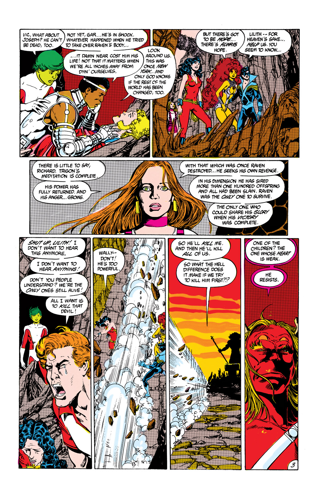 Read online The New Teen Titans (1984) comic -  Issue #5 - 4