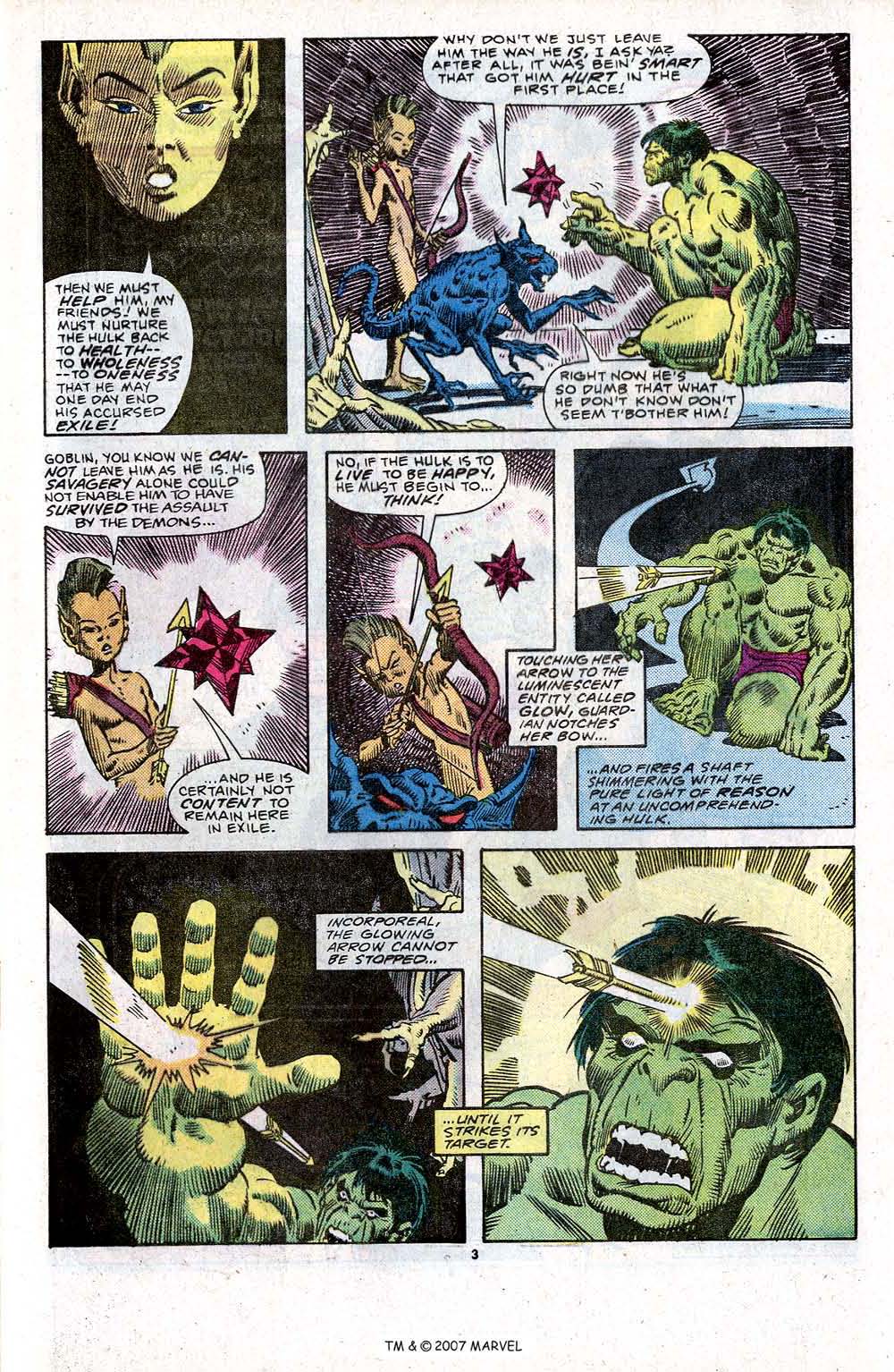 Read online The Incredible Hulk (1968) comic -  Issue #309 - 5