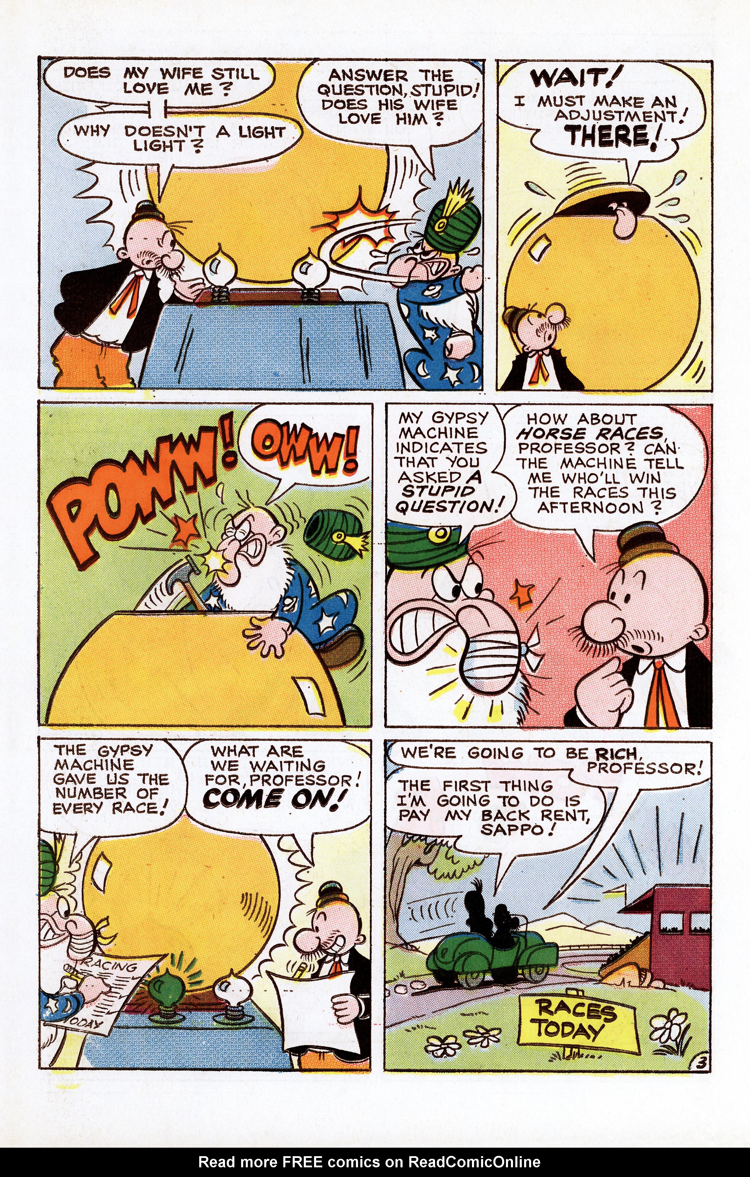 Read online Popeye (1948) comic -  Issue #117 - 21