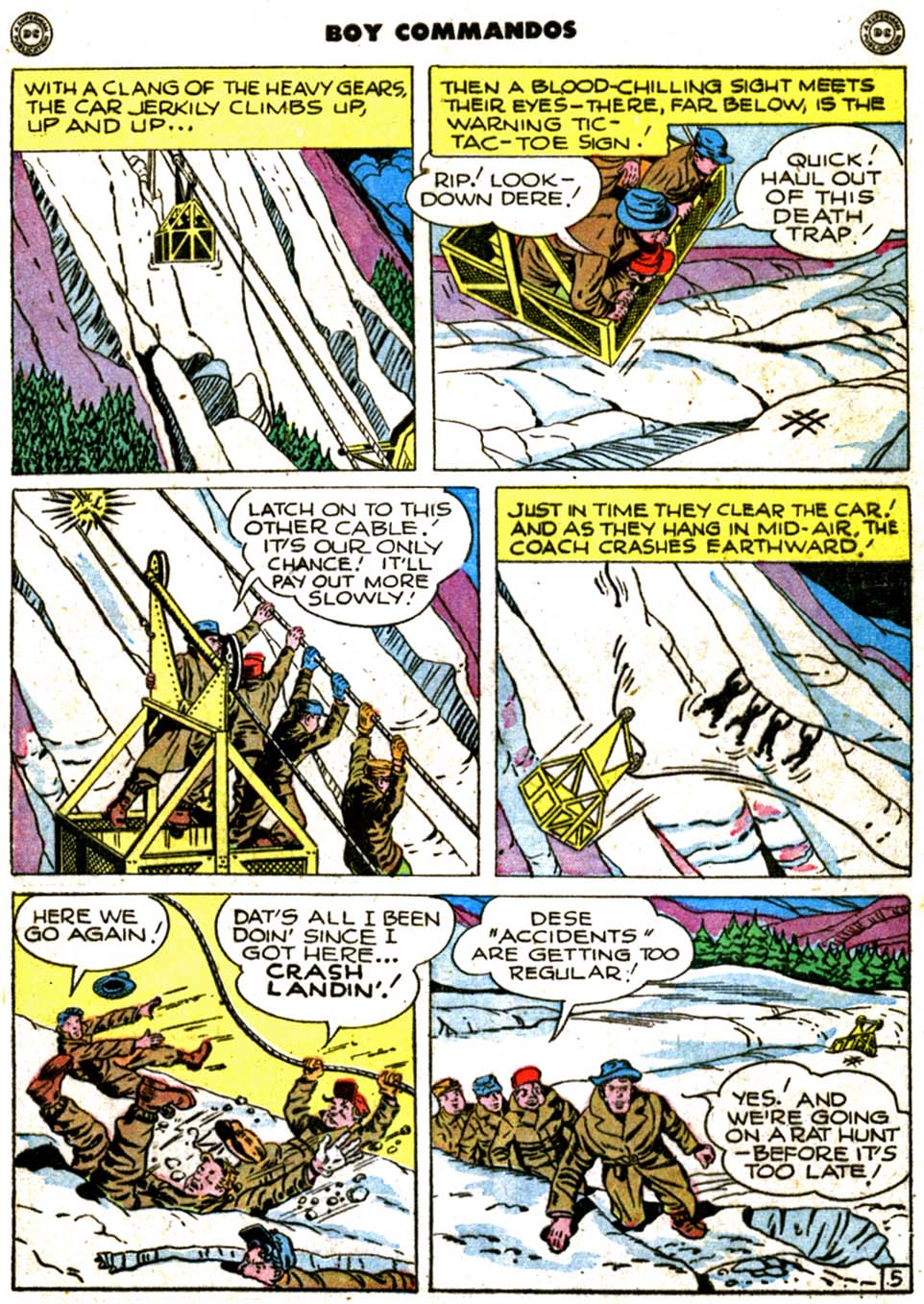 Read online Boy Commandos comic -  Issue #16 - 7