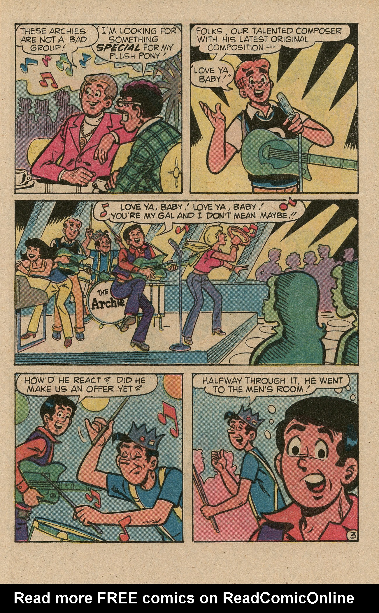 Read online Archie's TV Laugh-Out comic -  Issue #79 - 5