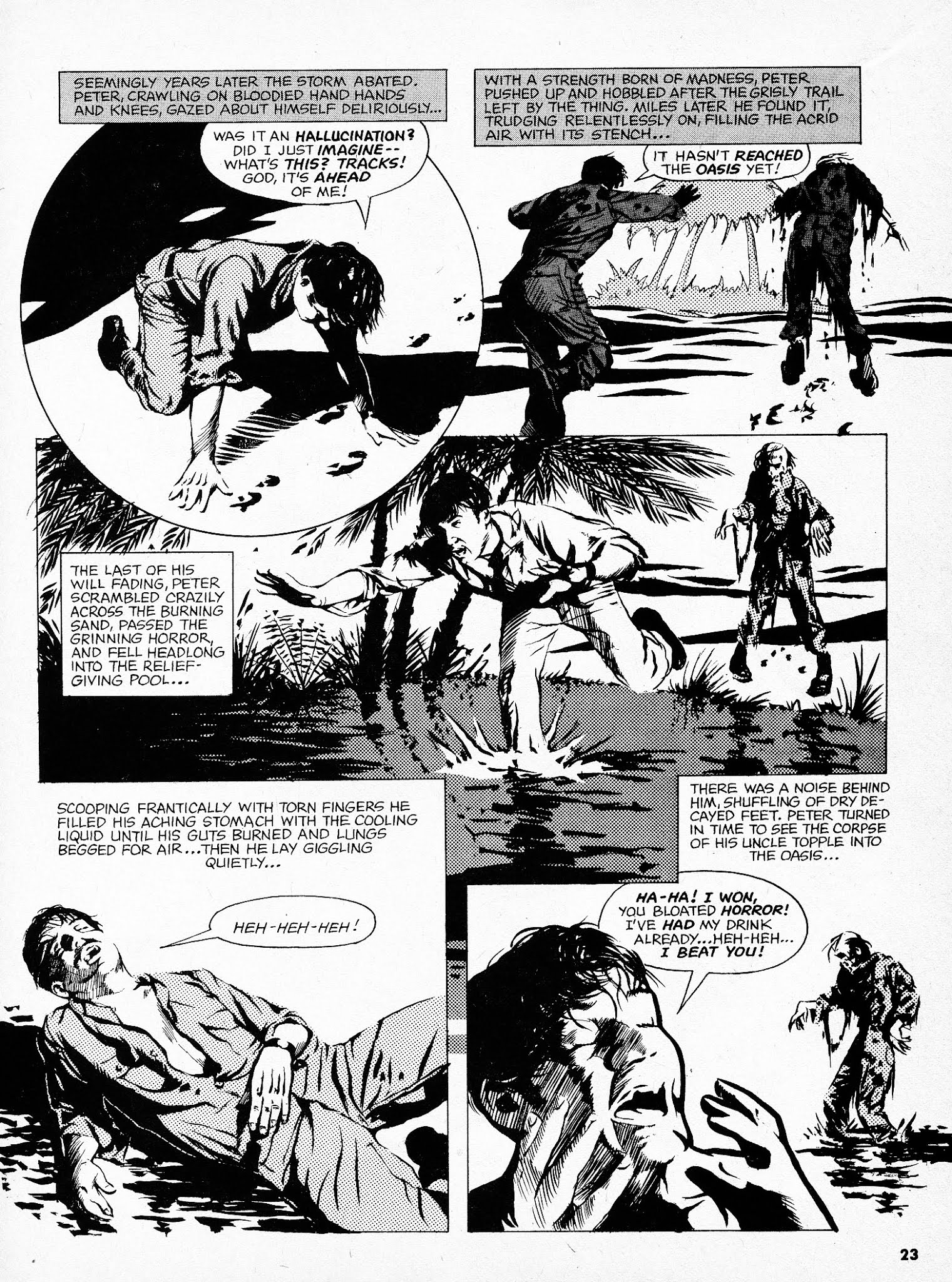 Read online Nightmare (1970) comic -  Issue # _Yearbook 1 - 23