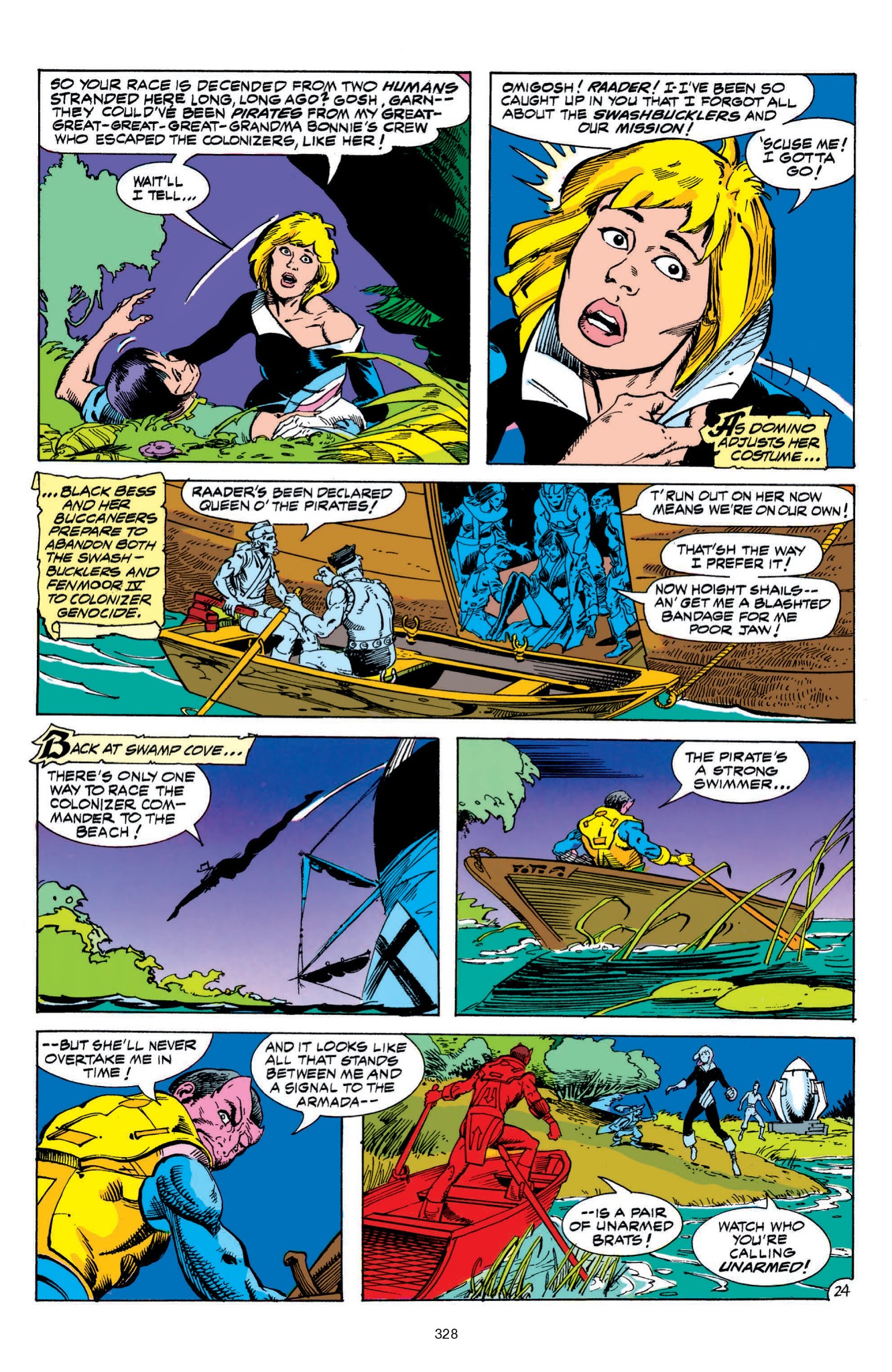 Read online Swords of the Swashbucklers comic -  Issue # TPB - 313