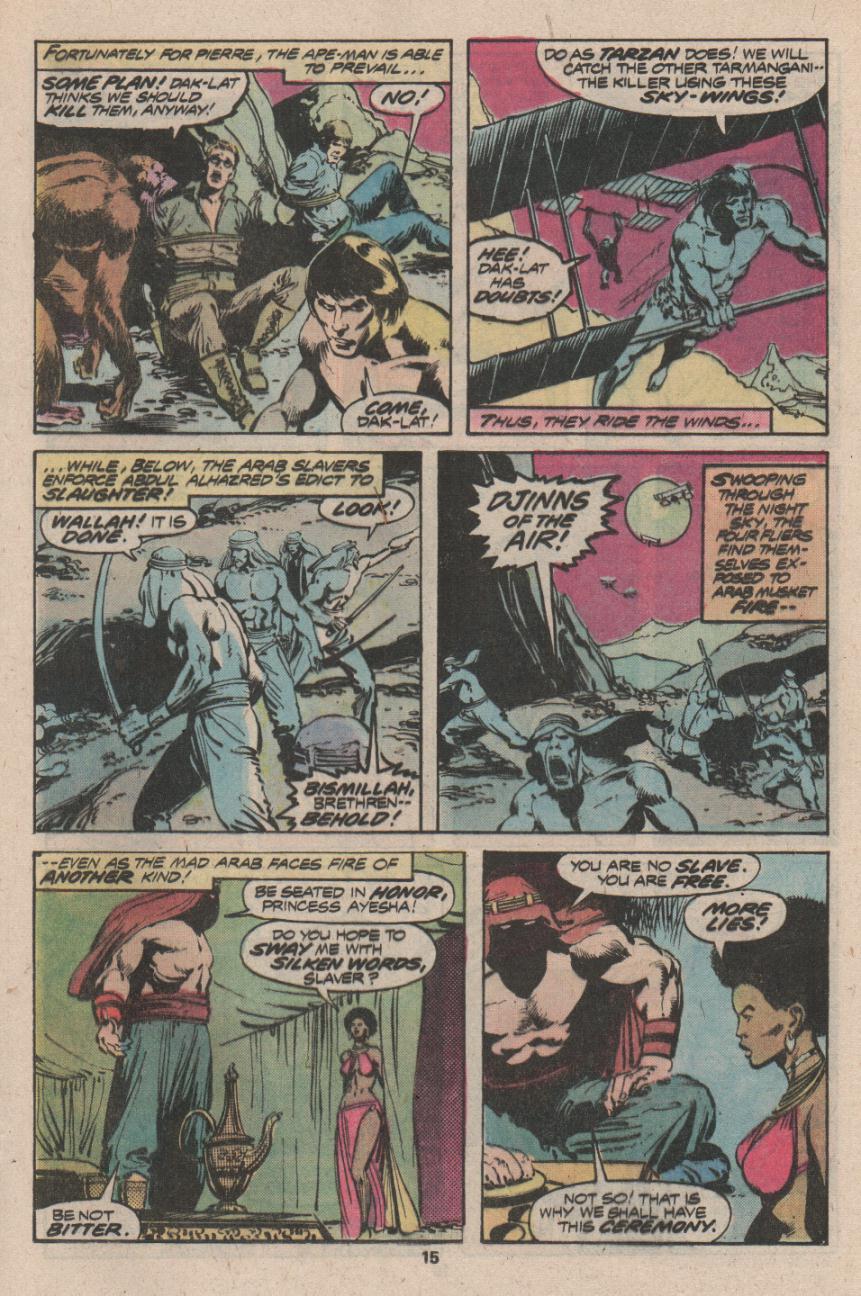 Read online Tarzan (1977) comic -  Issue #16 - 10