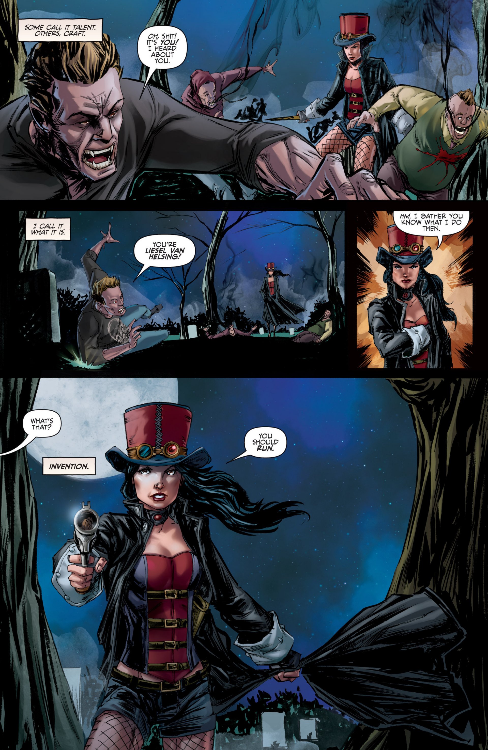 Read online Grimm Fairy Tales presents Helsing comic -  Issue #1 - 5