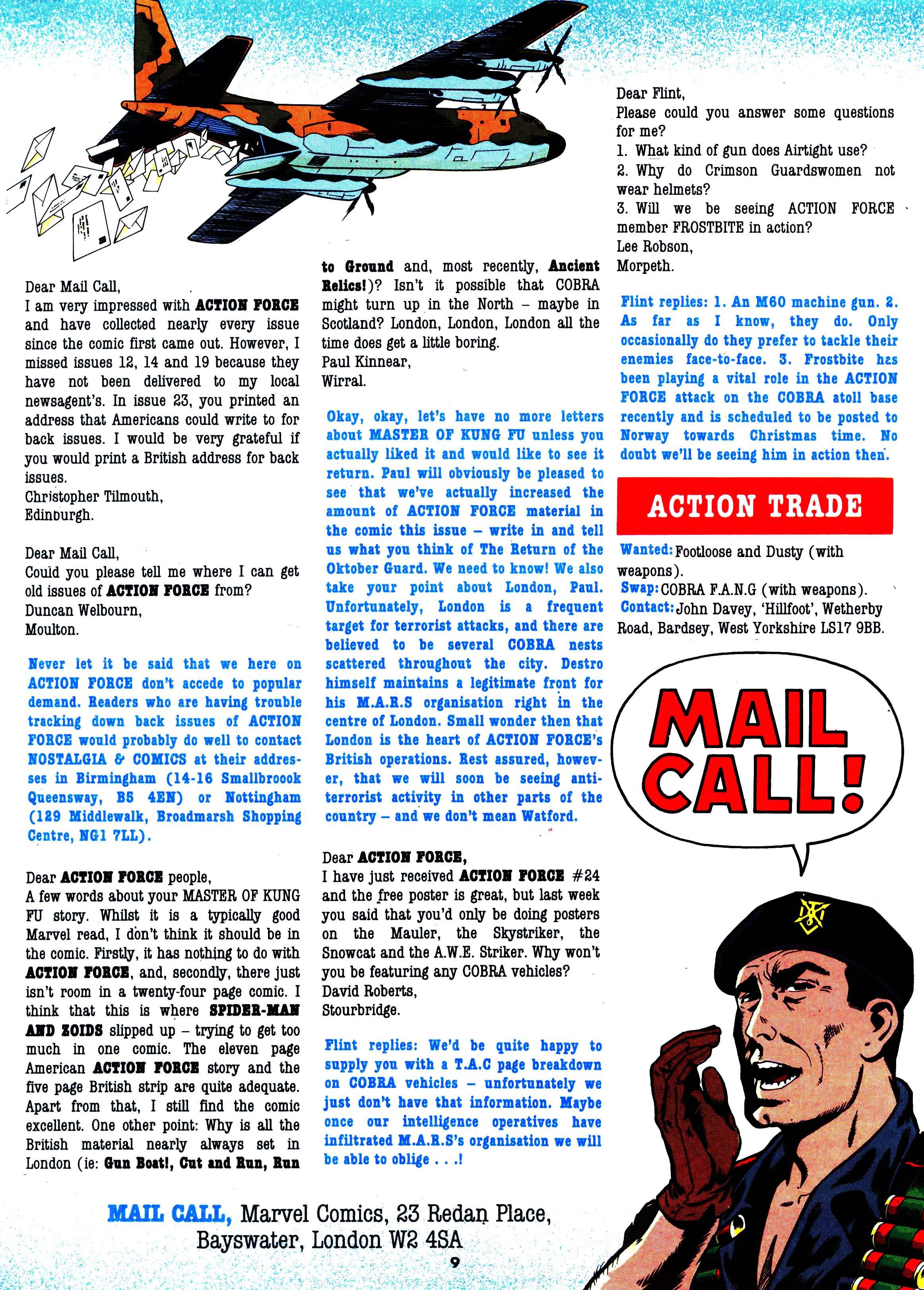 Read online Action Force comic -  Issue #32 - 9