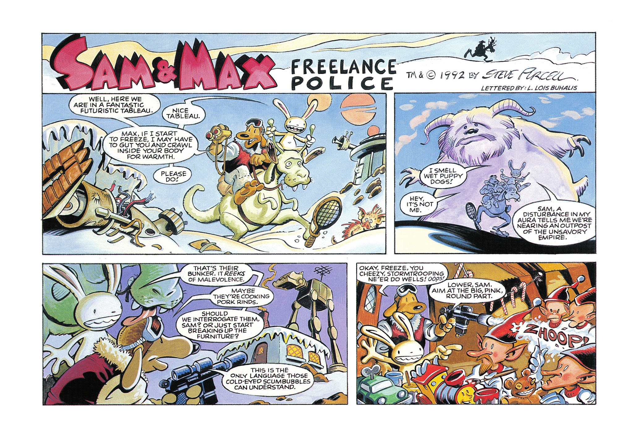 Read online Sam & Max Surfin' The Highway comic -  Issue # TPB - 161
