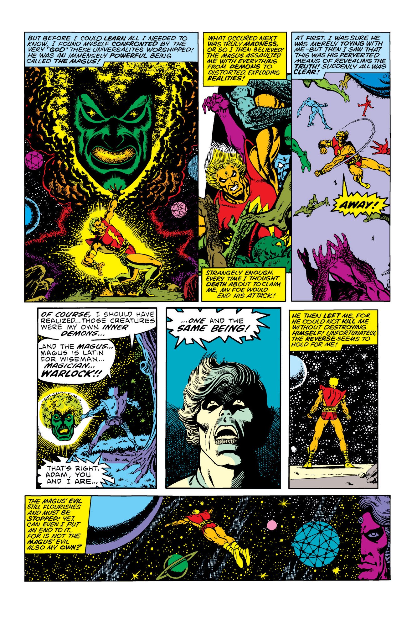 Read online Warlock by Jim Starlin comic -  Issue # TPB (Part 1) - 27